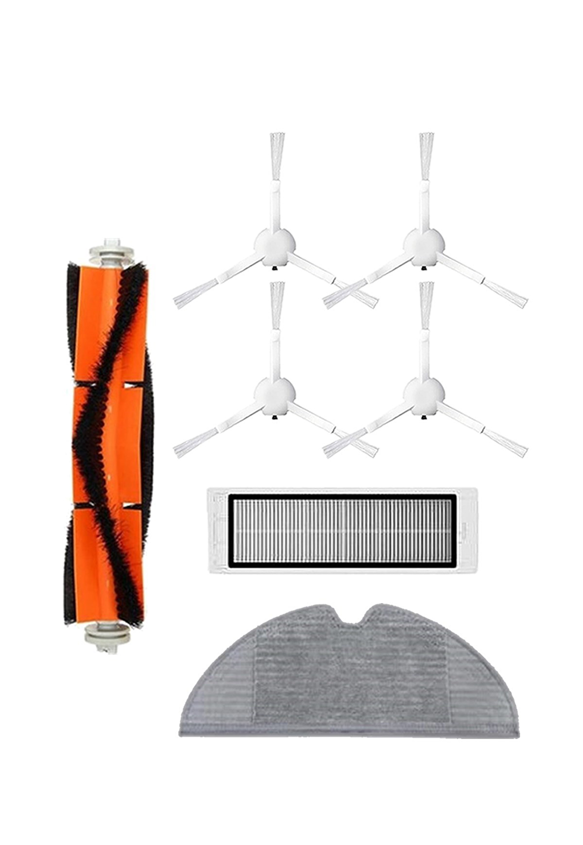 Xiaomi Vacuum Mop 2C Robot Süpürge Uyumlu 7'li Yedek Parça Seti