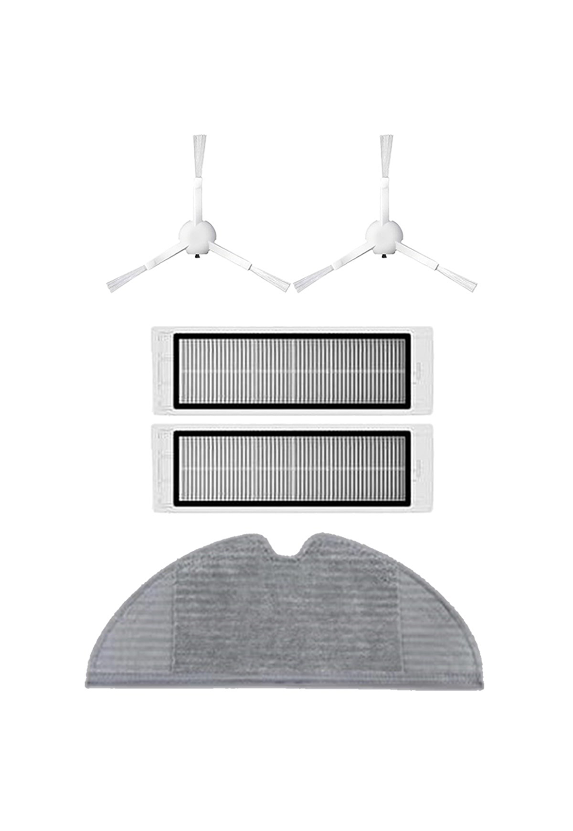 Xiaomi Vacuum Mop 2C Robot Süpürge Uyumlu 5'li Yedek Parça Seti