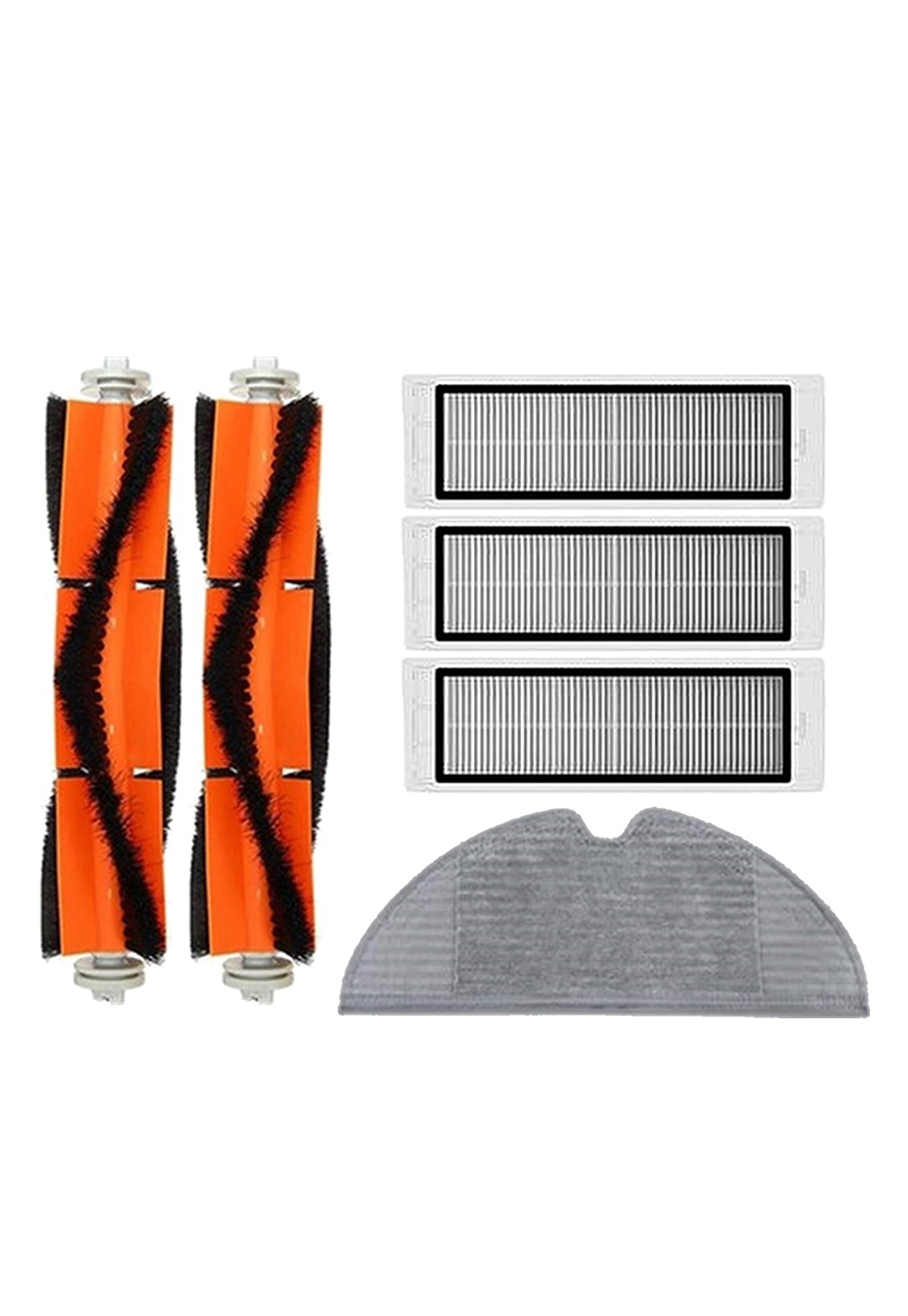 Xiaomi Vacuum Mop 2C Robot Süpürge Uyumlu 6'lı Yedek Parça Seti