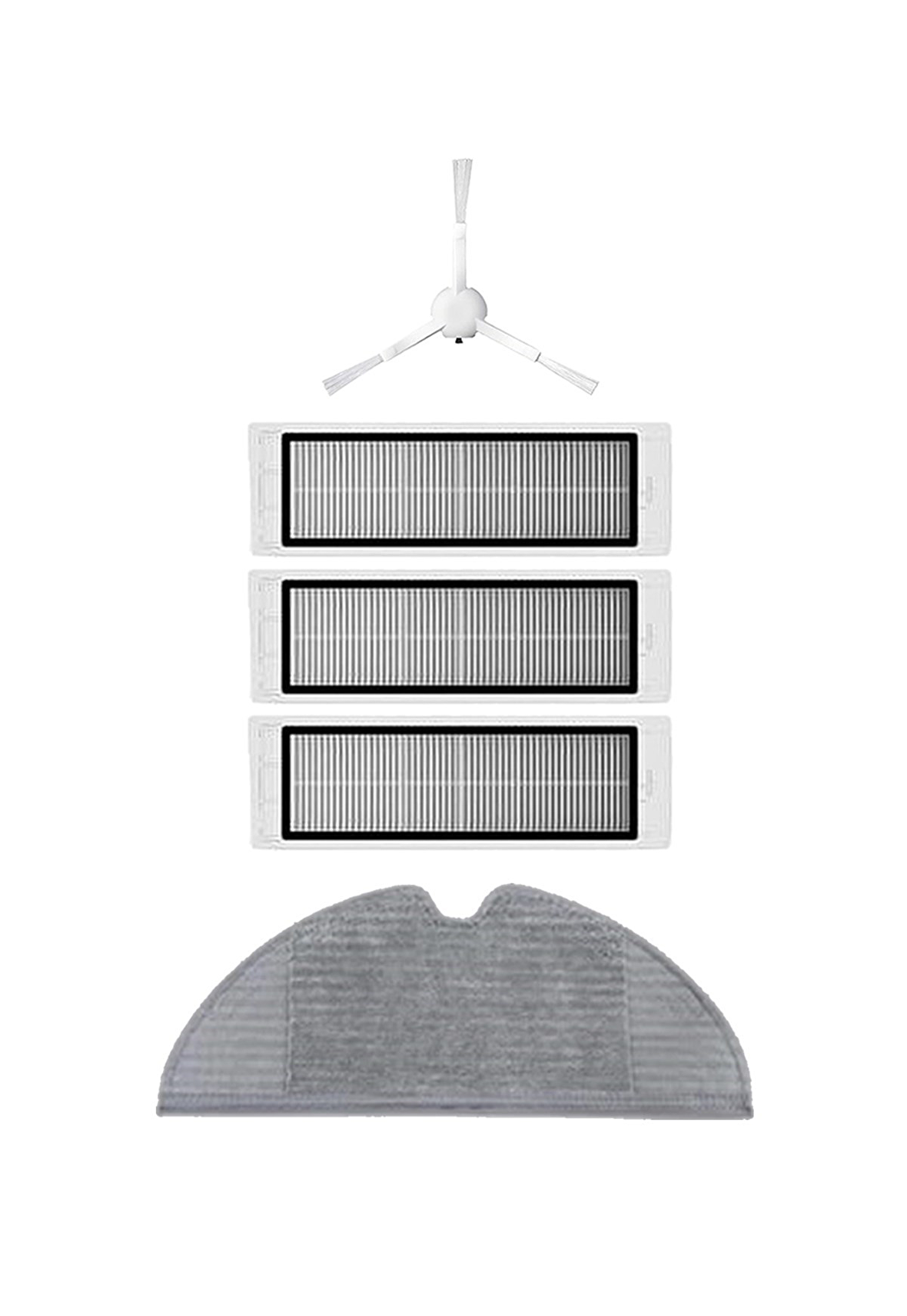 Xiaomi Vacuum Mop 2C Robot Süpürge Uyumlu 5'li Yedek Parça Seti