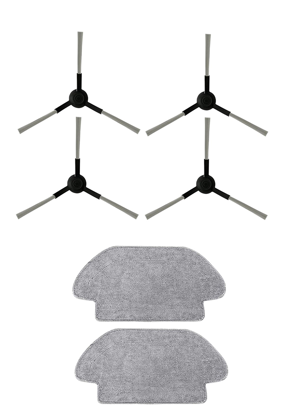 Xiaomi Mop P Robot Süpürge Uyumlu 6'lı Yedek Parça Seti