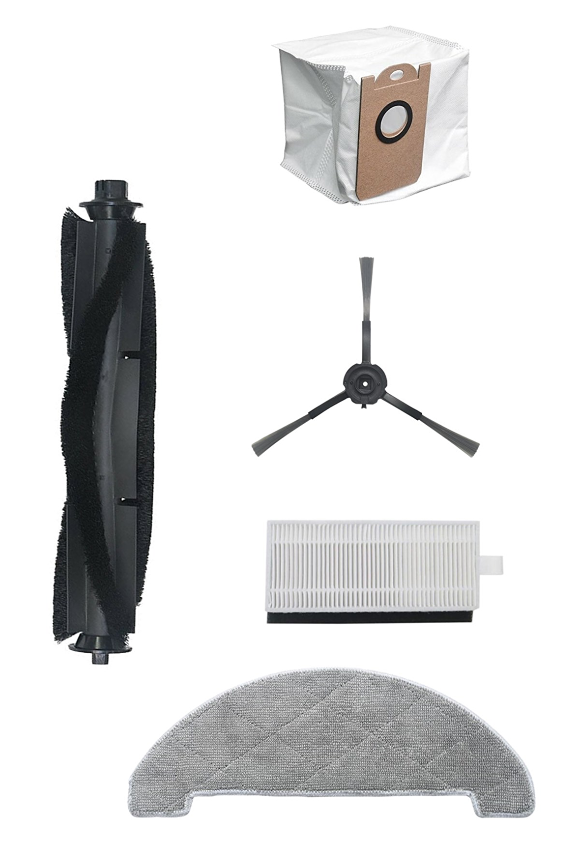 Viomi S9 Robot Süpürge Uyumlu 5'li Yedek Parça Seti