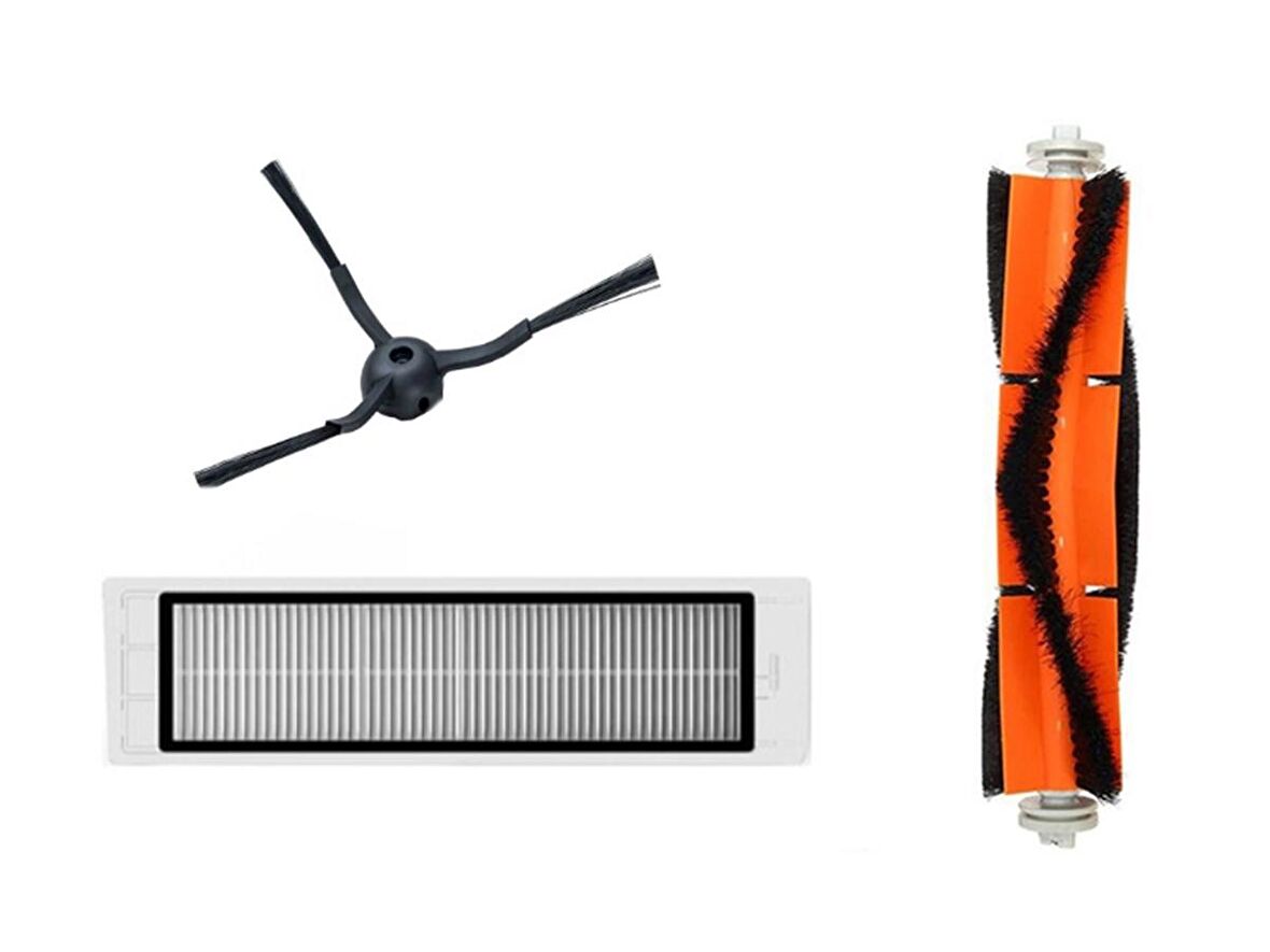 Xiaomi Vacuum Mop Pro 2+ 3D (STYTJ02ZHM) Robot Süpürge Uyumlu 3'lü  Yedek Parça Seti