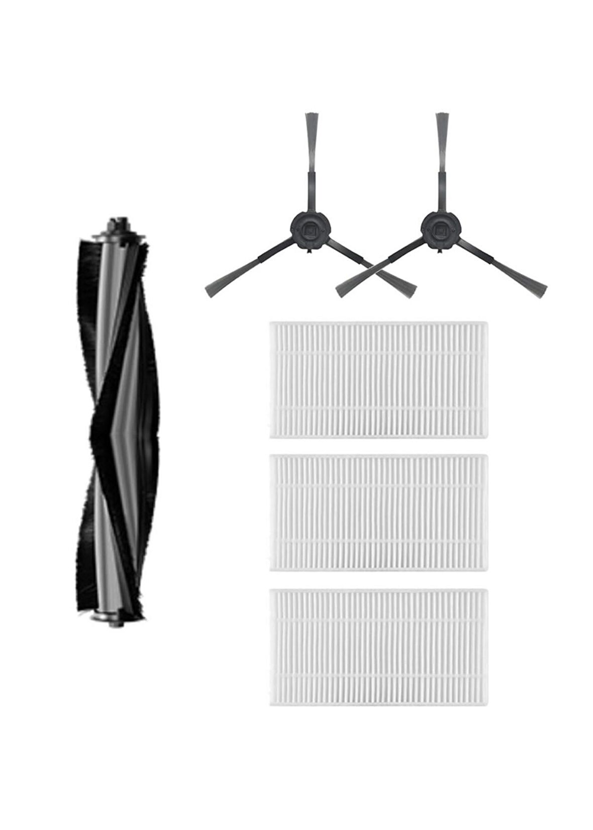 Viomi V5 Pro Robot Süpürge Uyumlu 6'lı Yedek Parça Seti