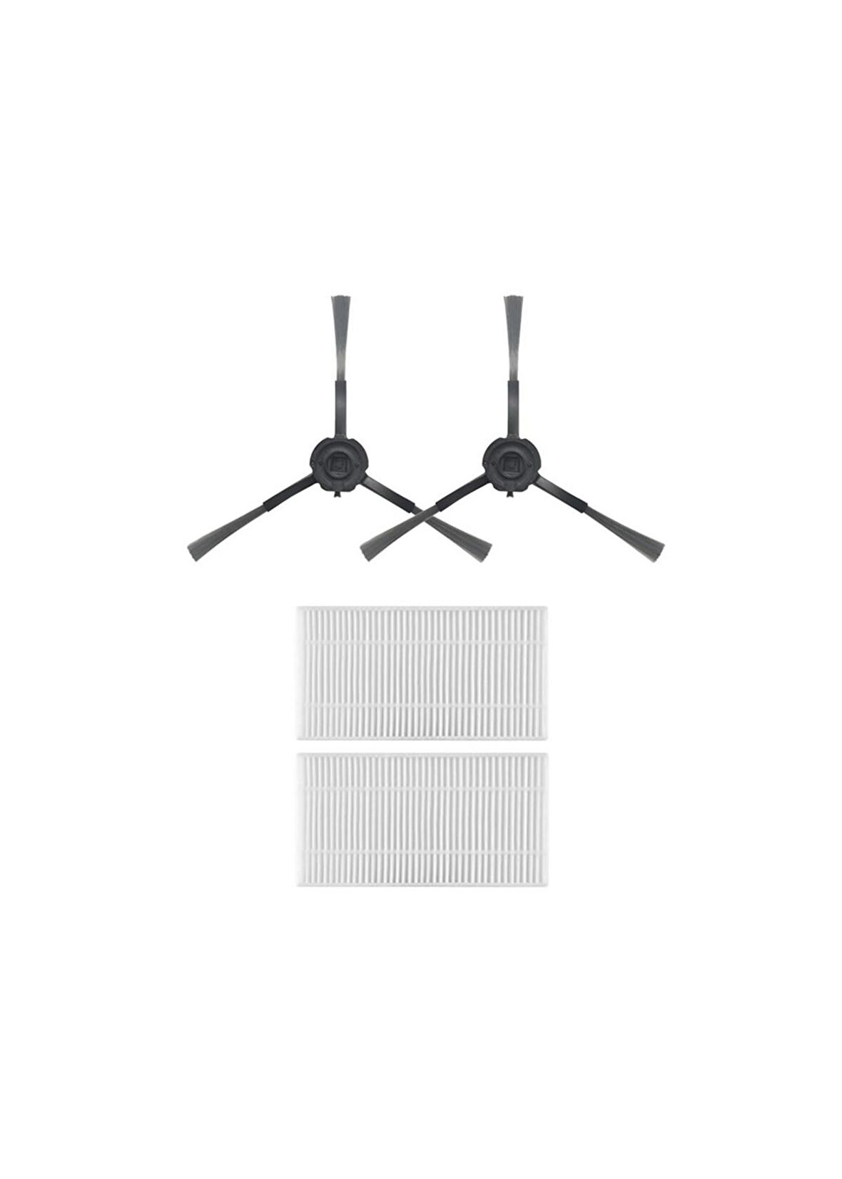 Viomi V5 Robot Süpürge Uyumlu 4'li Yedek Parça Seti