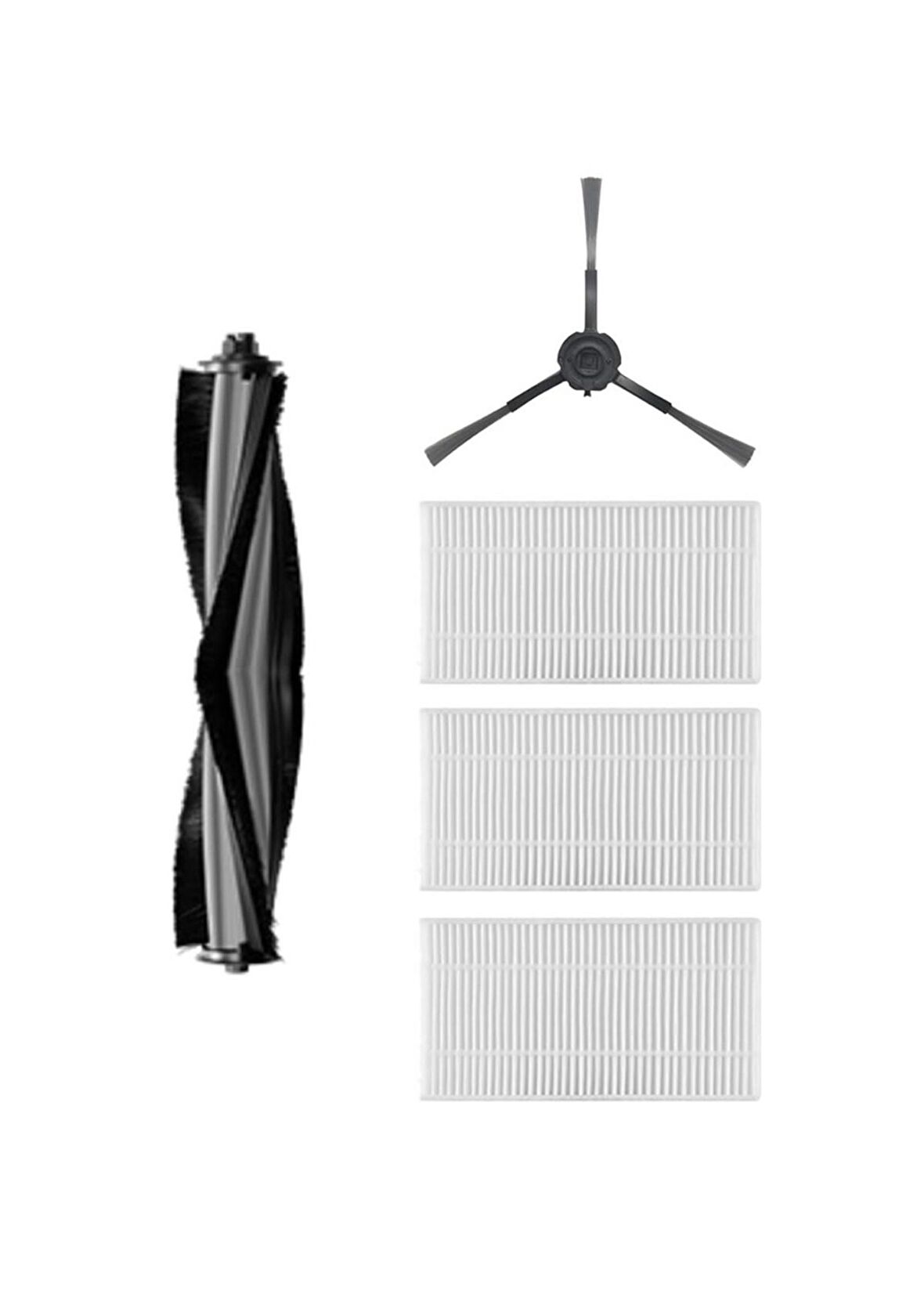 Viomi Alpha 2 Pro Robot Süpürge Uyumlu 5'li Yedek Parça Seti