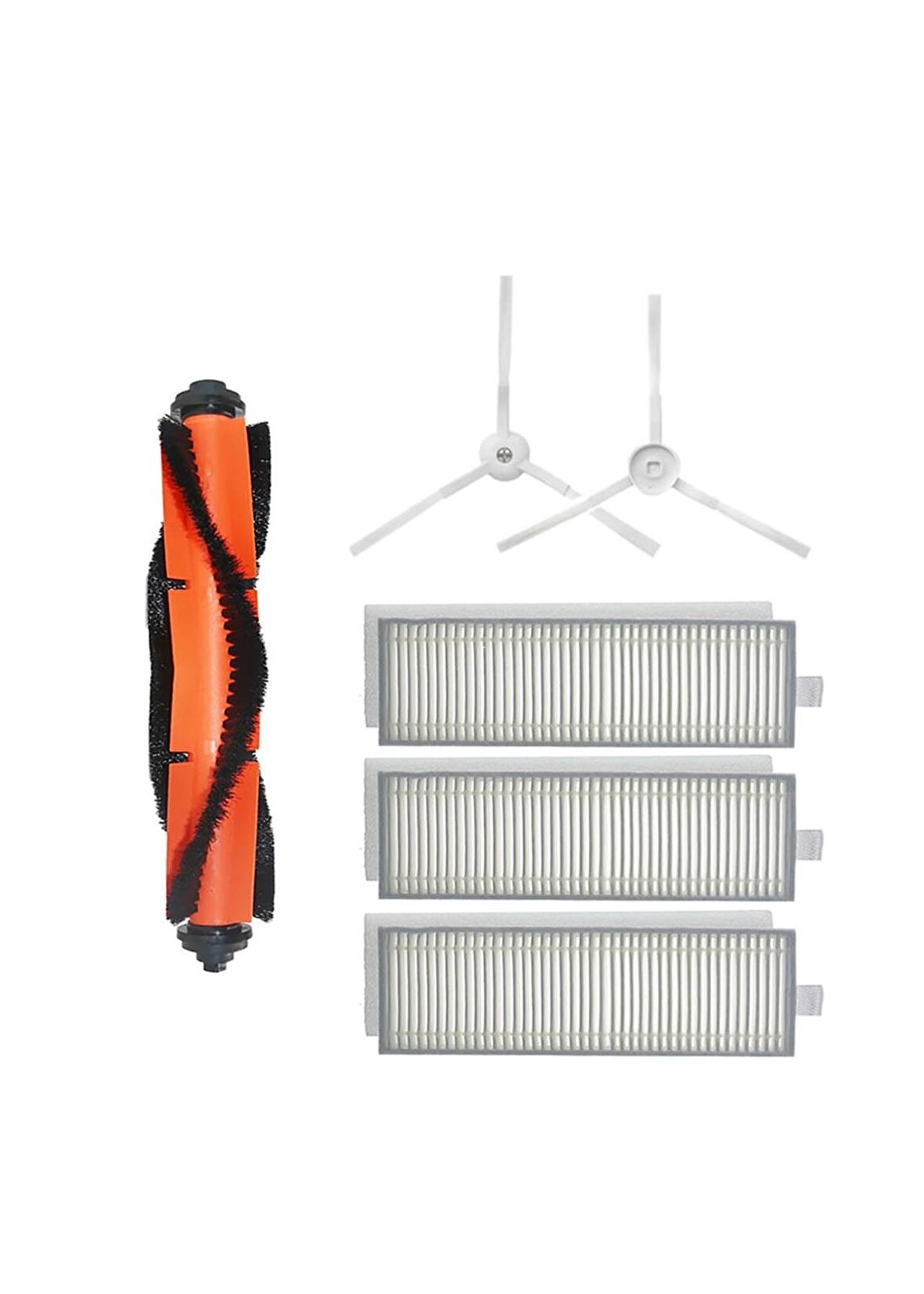 Xiaomi Vacuum Mop 2in1 Essential (MJSTG1) Robot Süpürge Uyumlu 6'lı Yedek Parça Seti