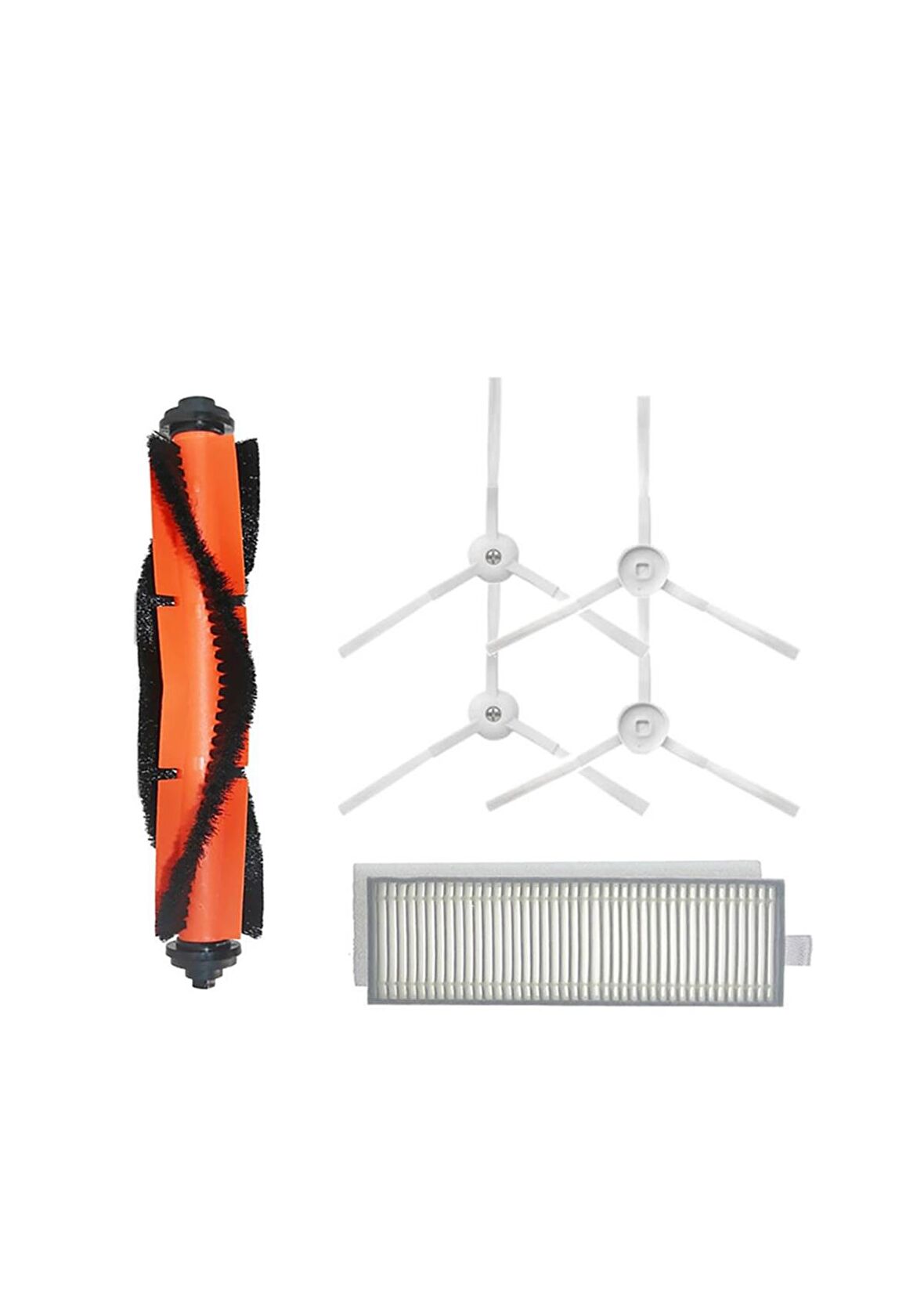 Xiaomi Vacuum Mop 2in1 Essential (MJSTG1) Robot Süpürge Uyumlu 6'lı Yedek Parça Seti