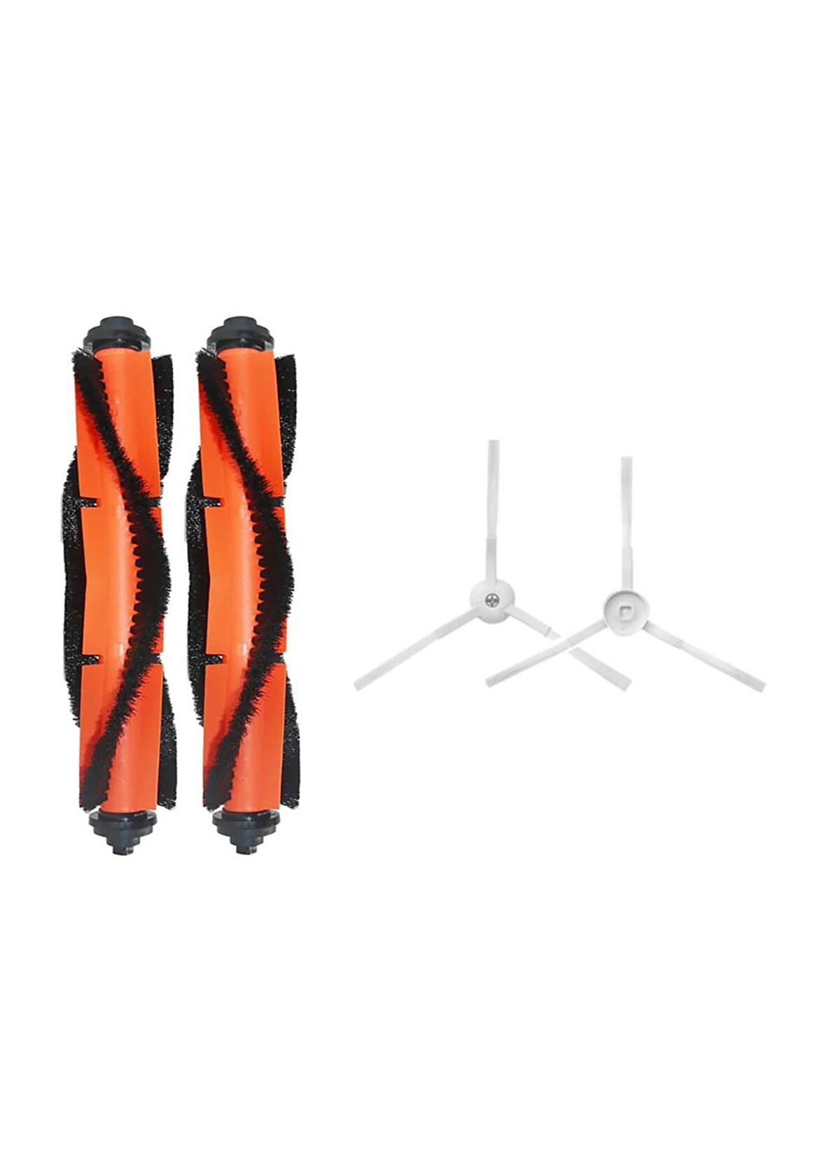 Xiaomi Vacuum Mop 2in1 Essential (MJSTG1) Robot Süpürge Uyumlu 4'lü Yedek Parça Seti