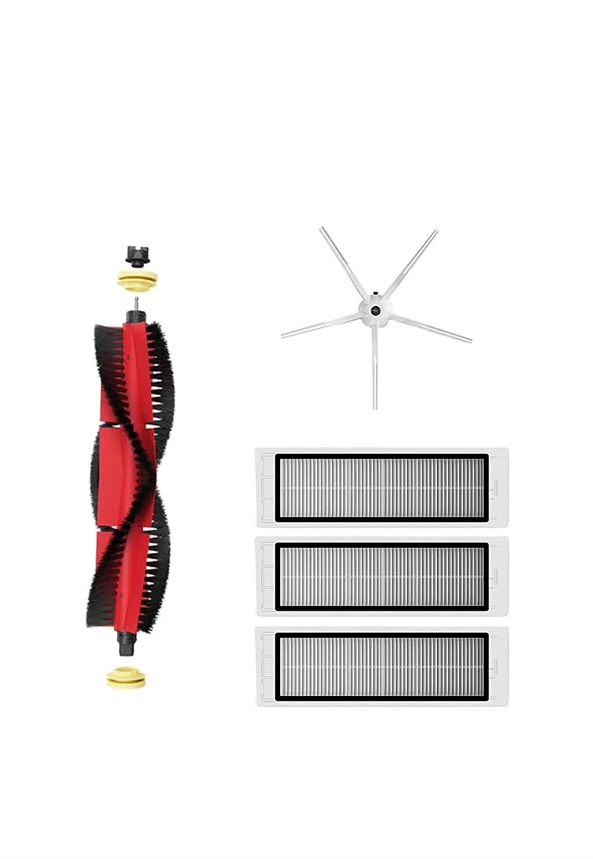 Roborock S5 Max Robot Süpürge Uyumlu 5'li Yedek Parça Seti