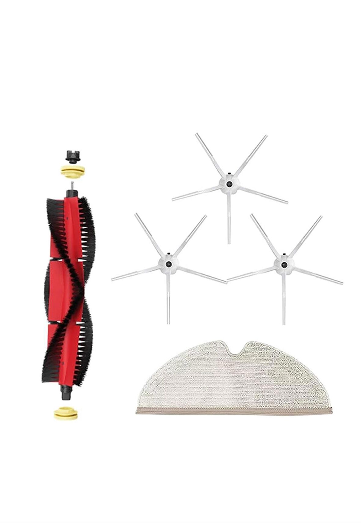 Roborock S5 Max Robot Süpürge Uyumlu 5'li Yedek Parça Seti