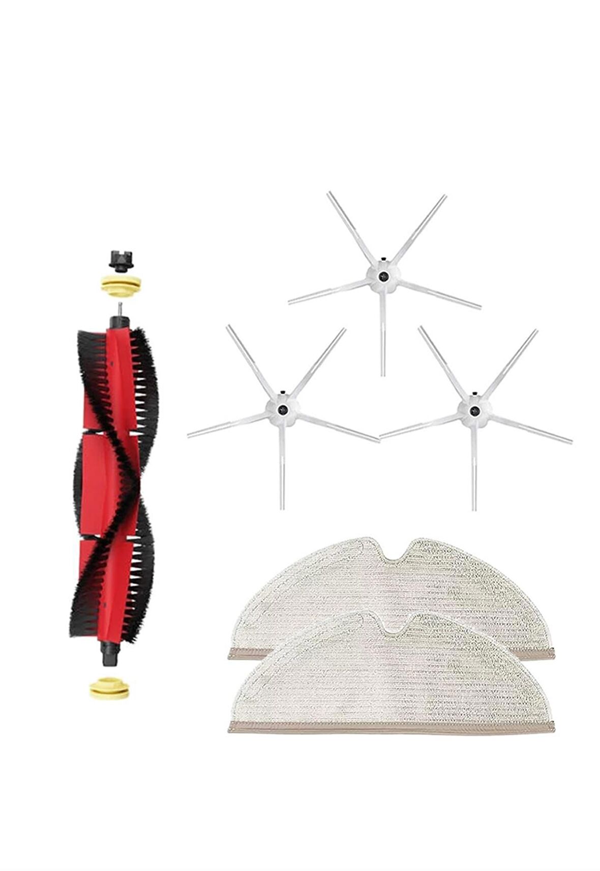 Roborock S5 Max Robot Süpürge Uyumlu 6'lı Yedek Parça Seti