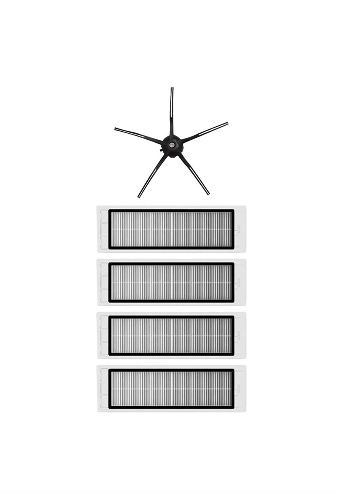 Roborock S5 Max Robot Süpürge Uyumlu 5'li Yedek Parça Seti