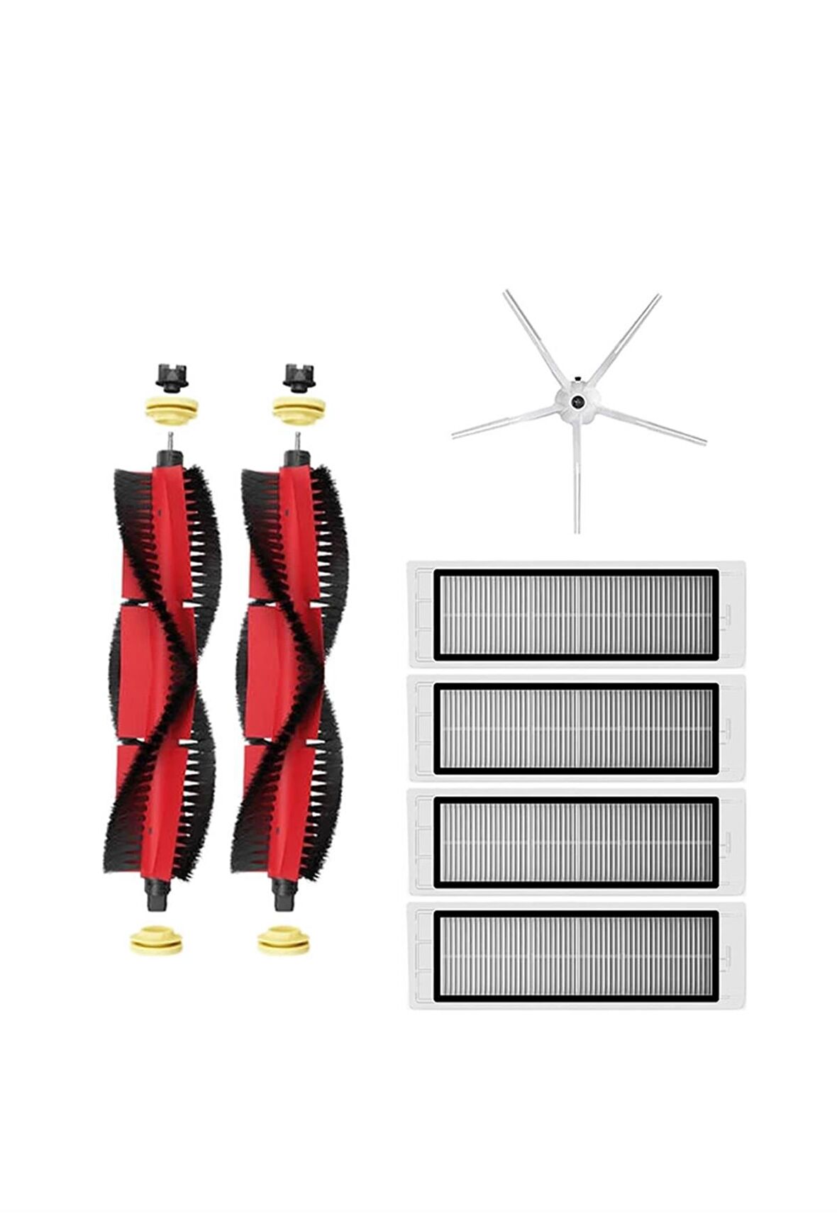 Roborock S5 Max Robot Süpürge Uyumlu 7'li Yedek Parça Seti