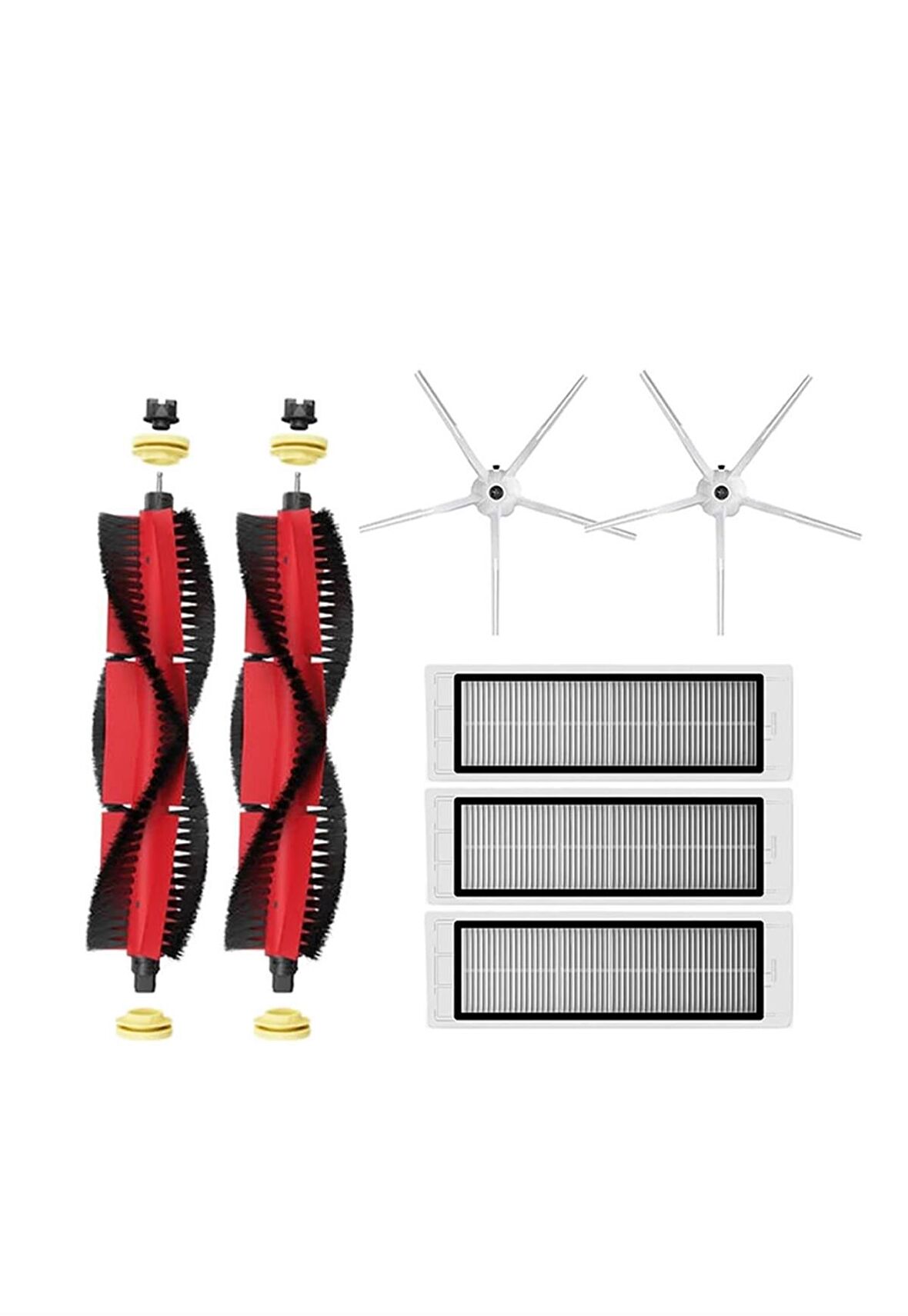 Roborock S5 Max Robot Süpürge Uyumlu 7'li Yedek Parça Seti
