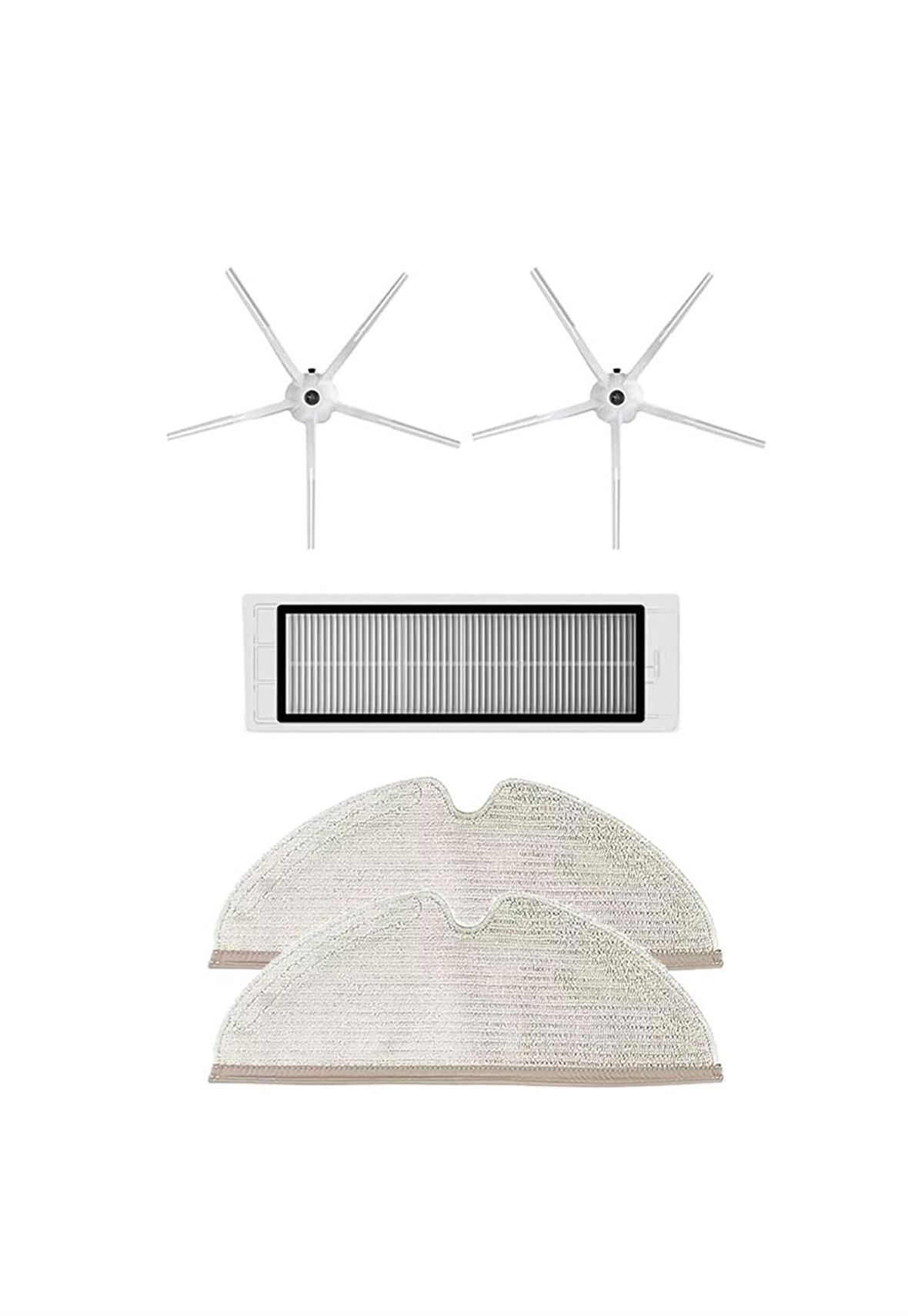 Roborock S5 Max Robot Süpürge Uyumlu 5'li Yedek Parça Seti