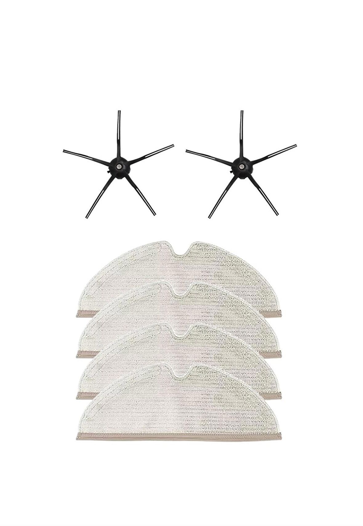 Roborock S5 Max Robot Süpürge Uyumlu 6'lı Yedek Parça Seti