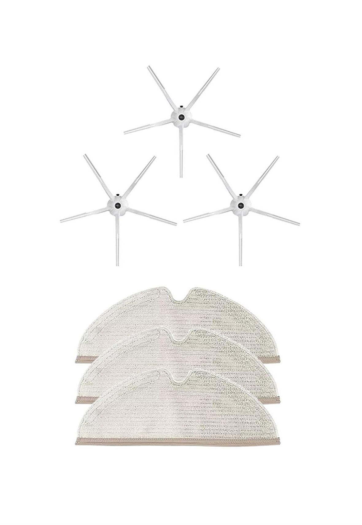 Roborock S5 Max Robot Süpürge Uyumlu 6'lı Yedek Parça Seti