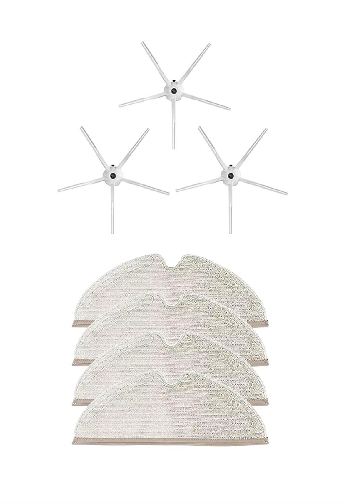 Roborock S5 Max Robot Süpürge Uyumlu 7'li Yedek Parça Seti