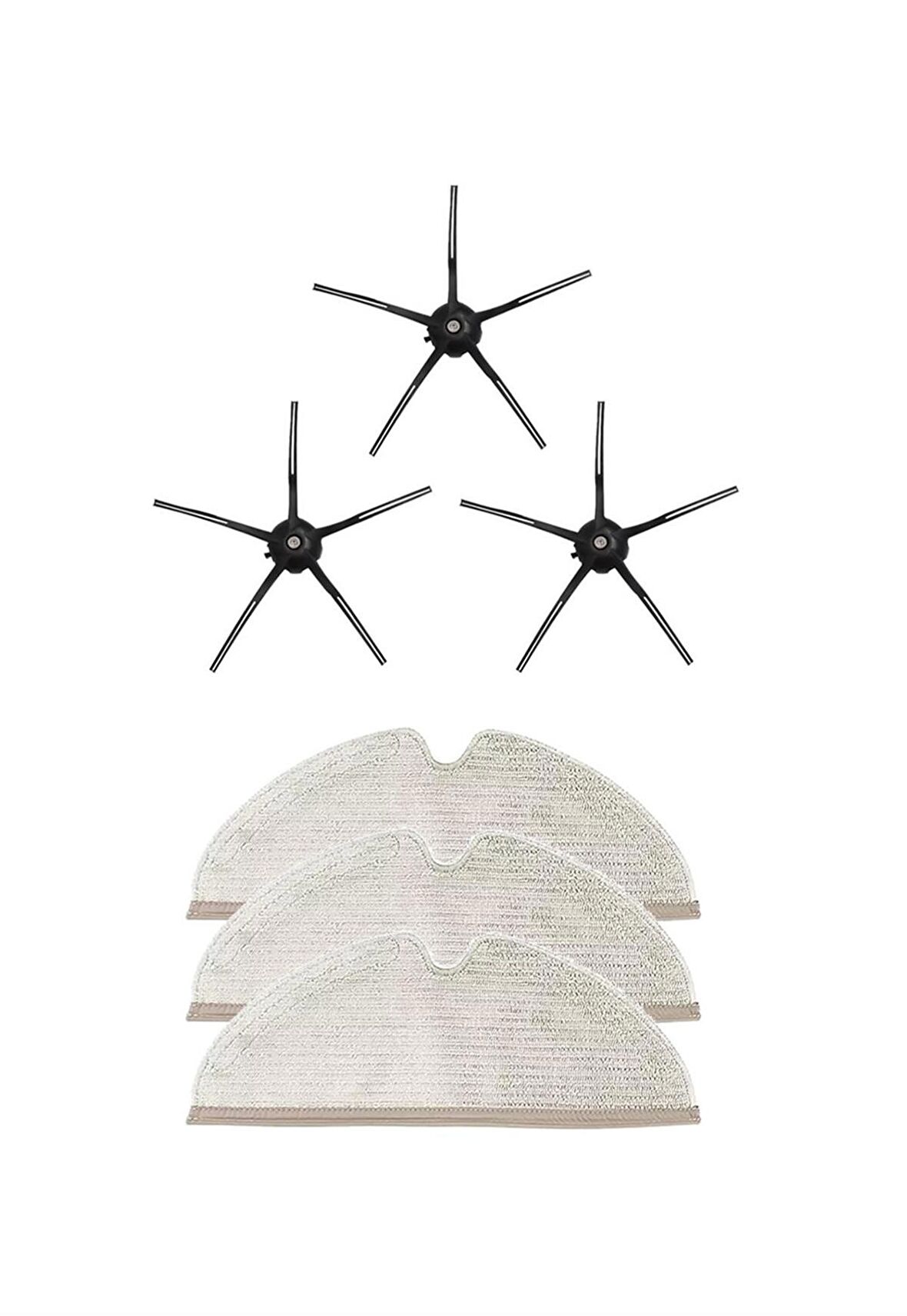 Roborock S5 Max Robot Süpürge Uyumlu 6'lı Yedek Parça Seti