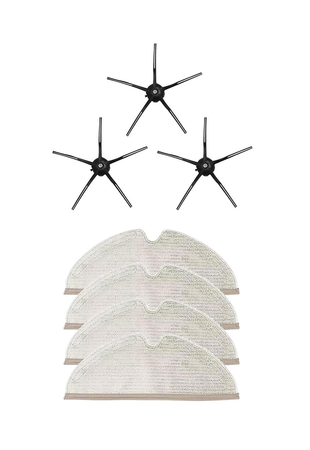 Roborock S5 Max Robot Süpürge Uyumlu 7'li Yedek Parça Seti