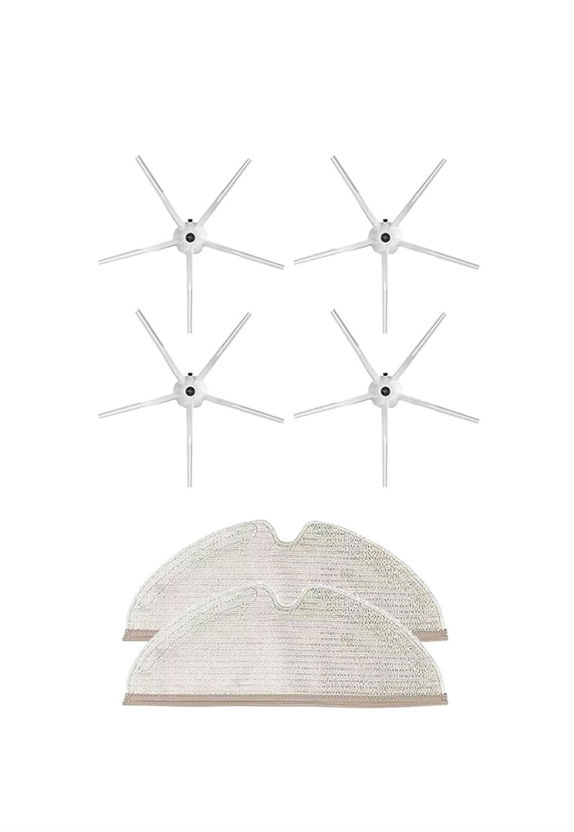 Roborock S5 Max Robot Süpürge Uyumlu 6'lı Yedek Parça Seti