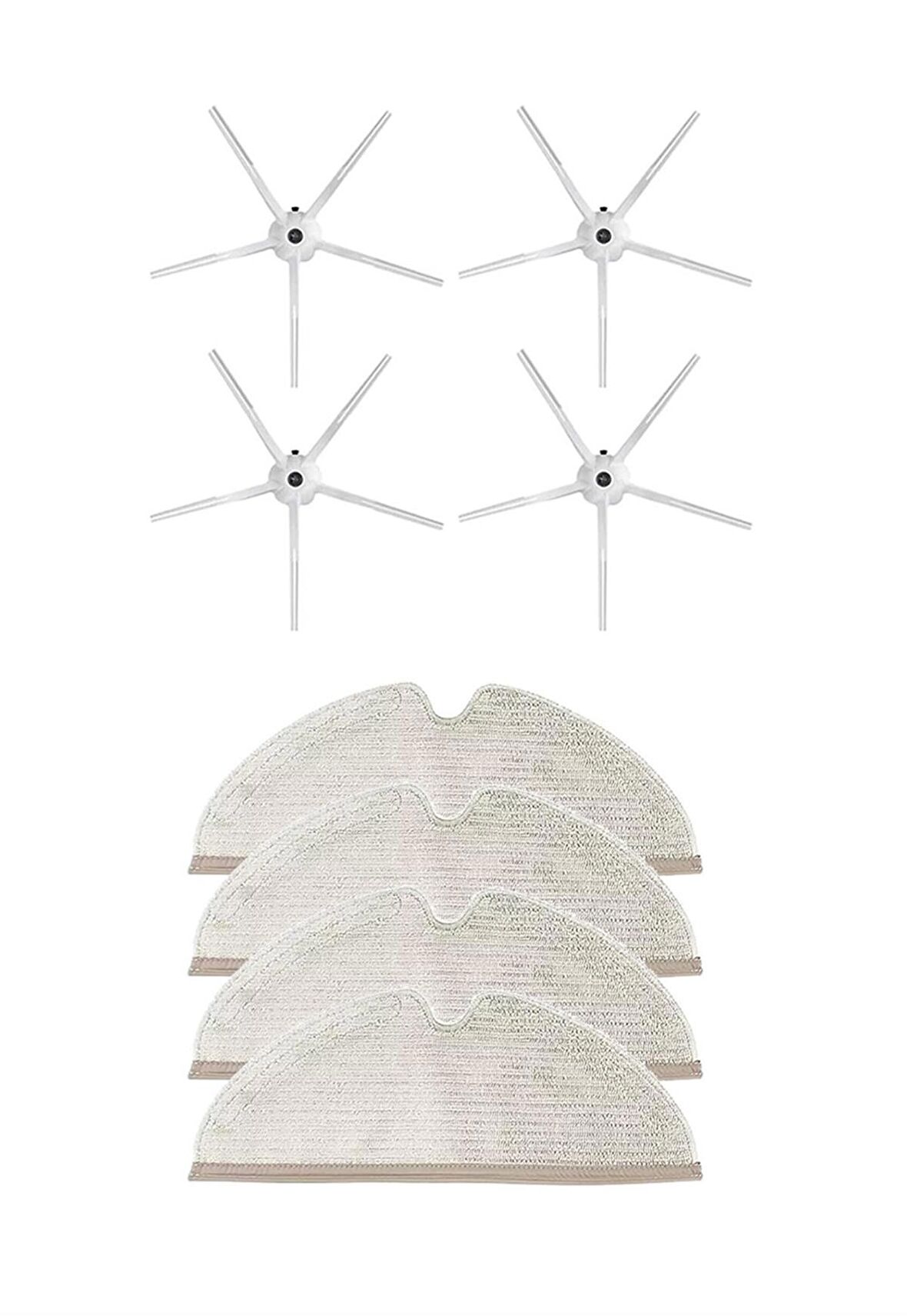 Roborock S5 Max Robot Süpürge Uyumlu 8'li Yedek Parça Seti