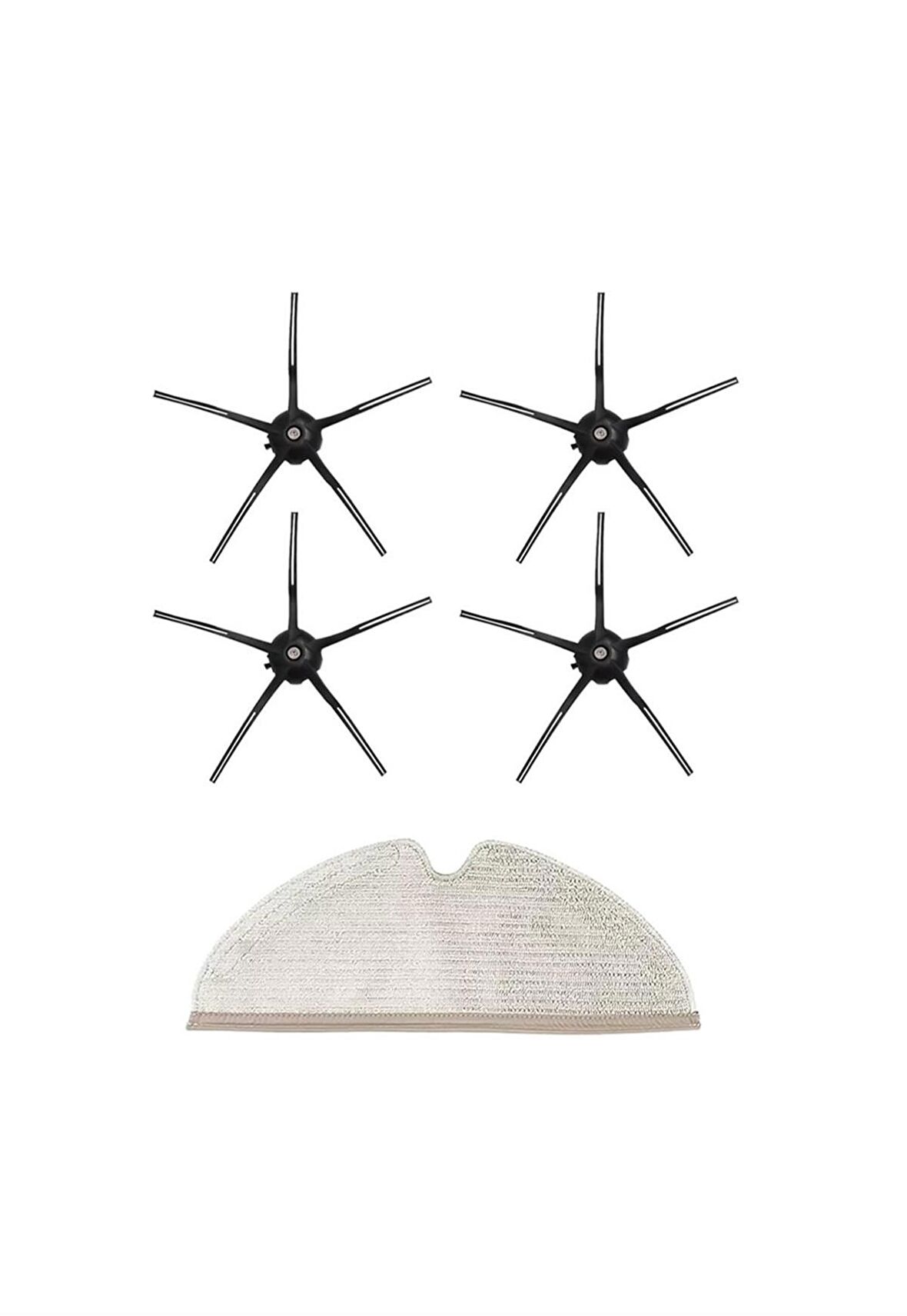 Roborock S5 Max Robot Süpürge Uyumlu 5'li Yedek Parça Seti