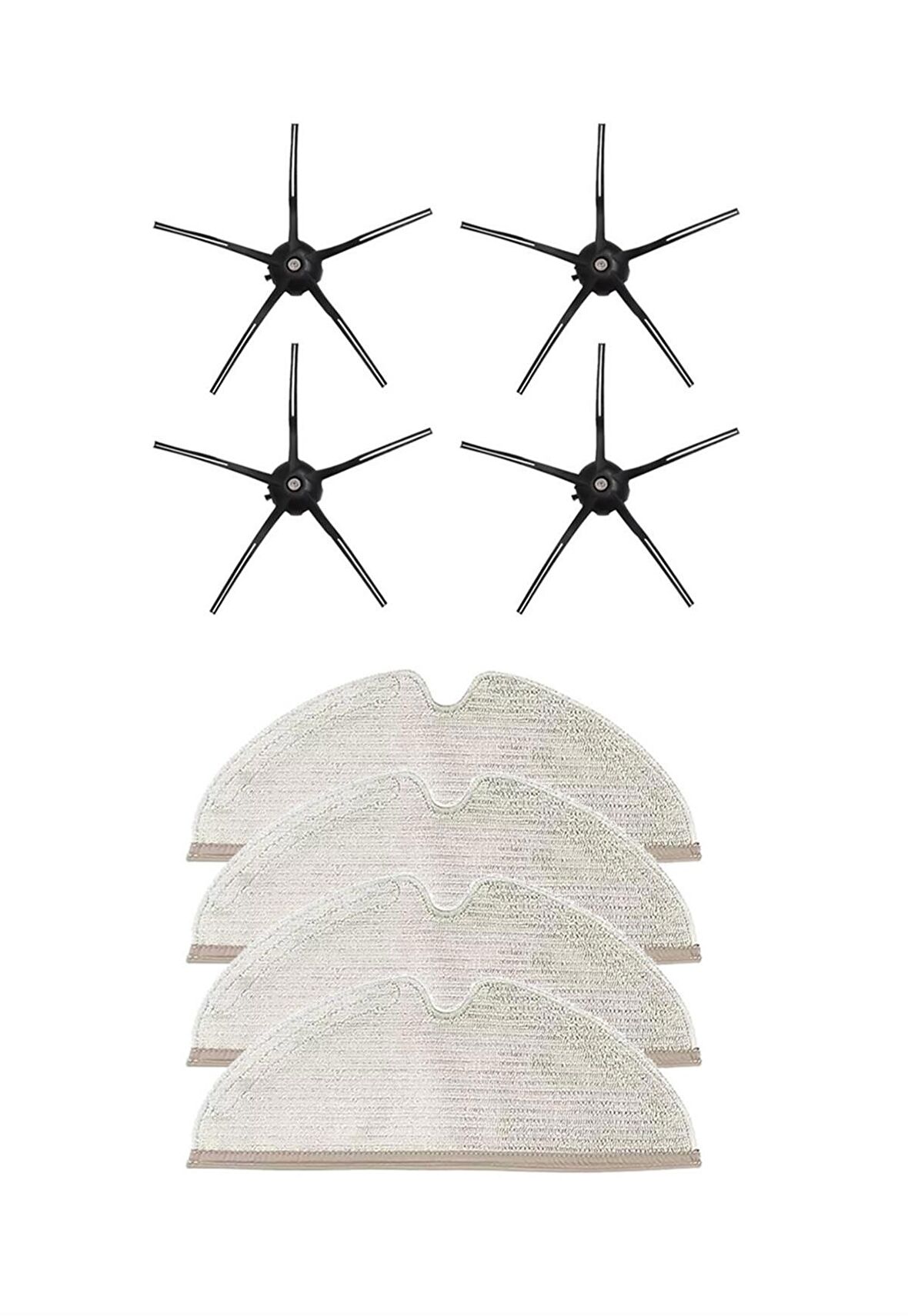 Roborock S5 Max Robot Süpürge Uyumlu 8'li Yedek Parça Seti