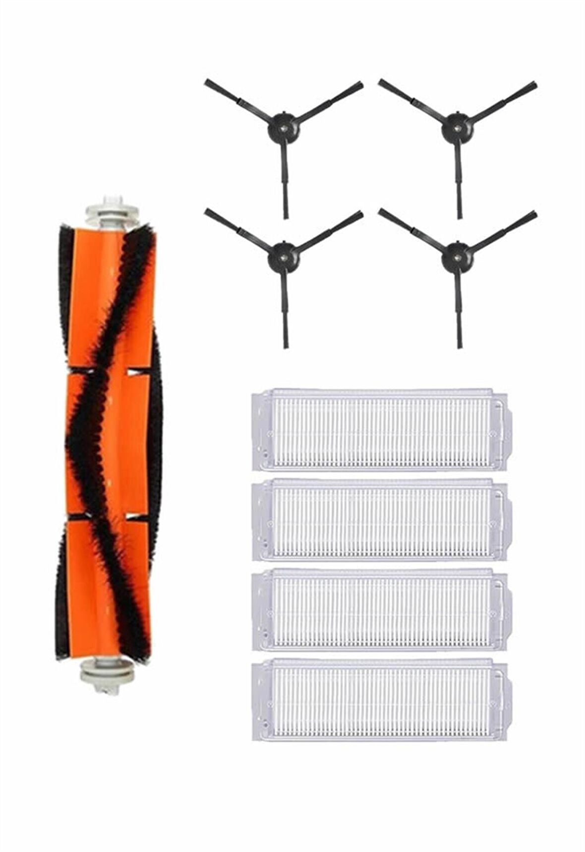 Xiaomi Vacuum Mop 2 Pro (MJST1SHW) Robot Süpürge Uyumlu 9'lu Yedek Parça Seti