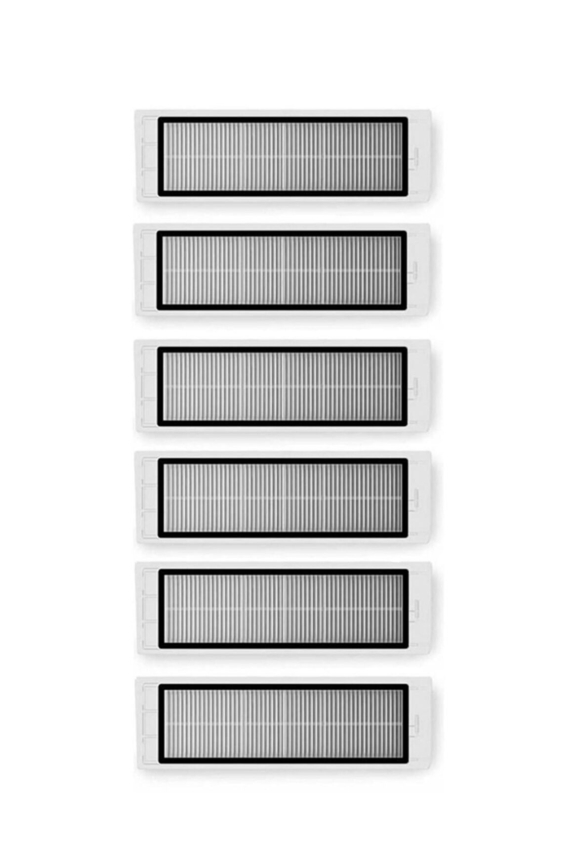 Roborock S6 Max V Robot Süpürge Uyumlu 6'lı Hepa Filtre - Yedek Parça Seti