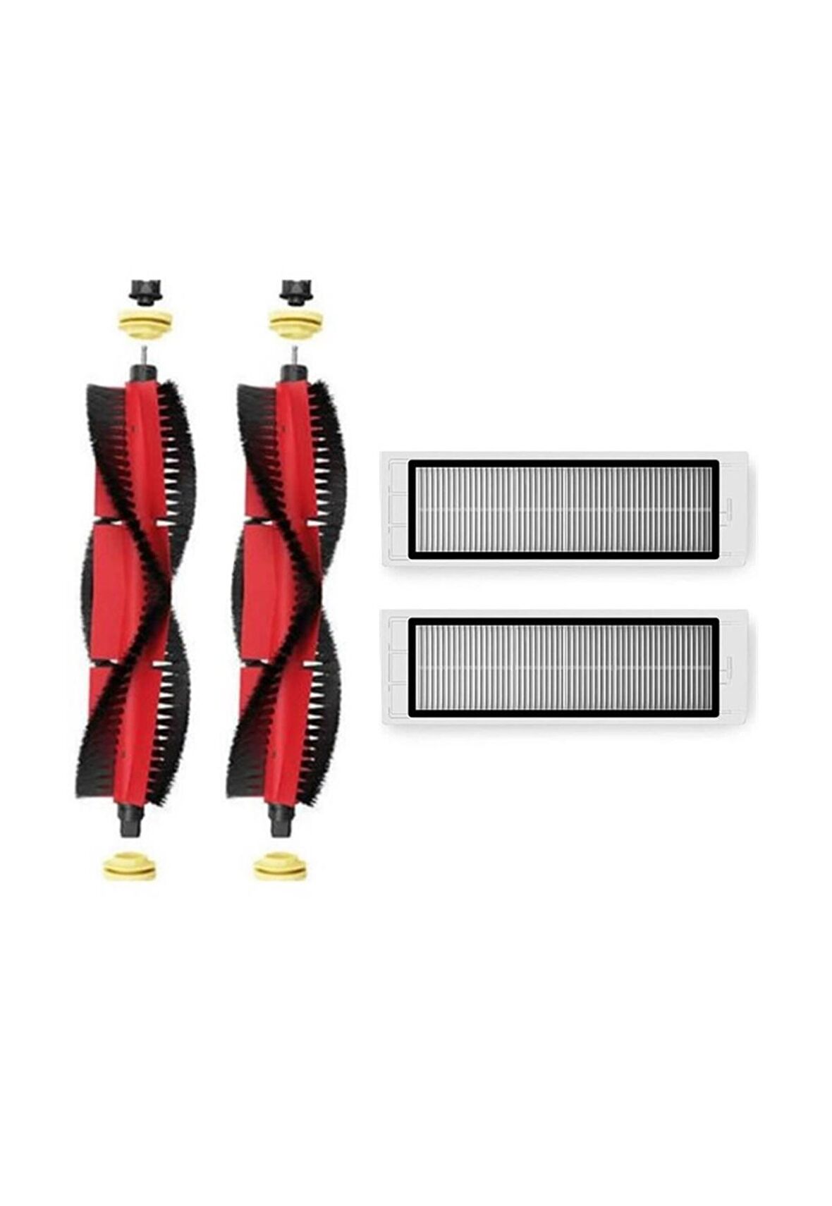 Roborock S5 Max Robot Süpürge Uyumlu 4'lü Yedek Parça Seti