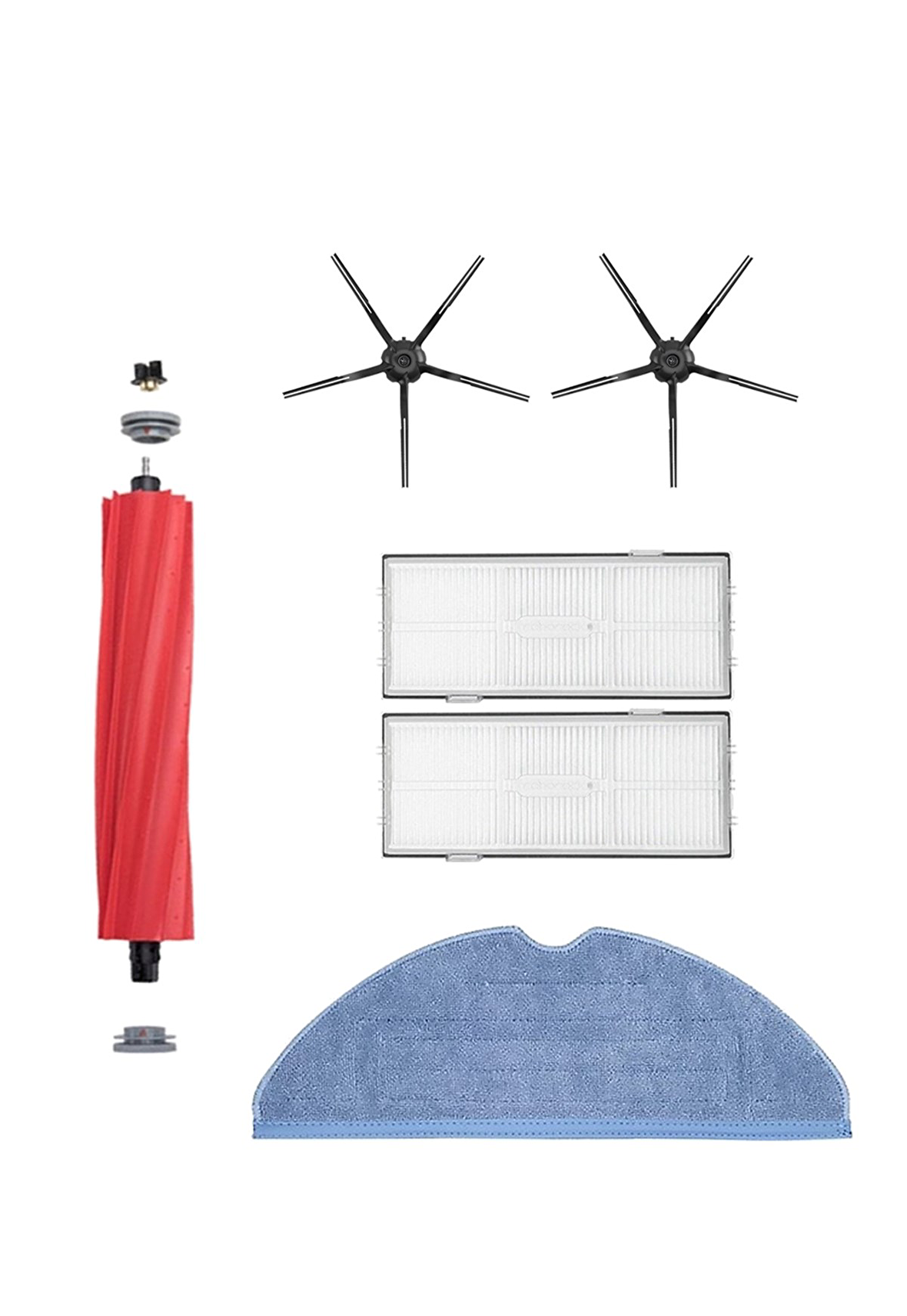 Roborock S7 Robot Süpürge Uyumlu 6'lı Yedek Parça Seti