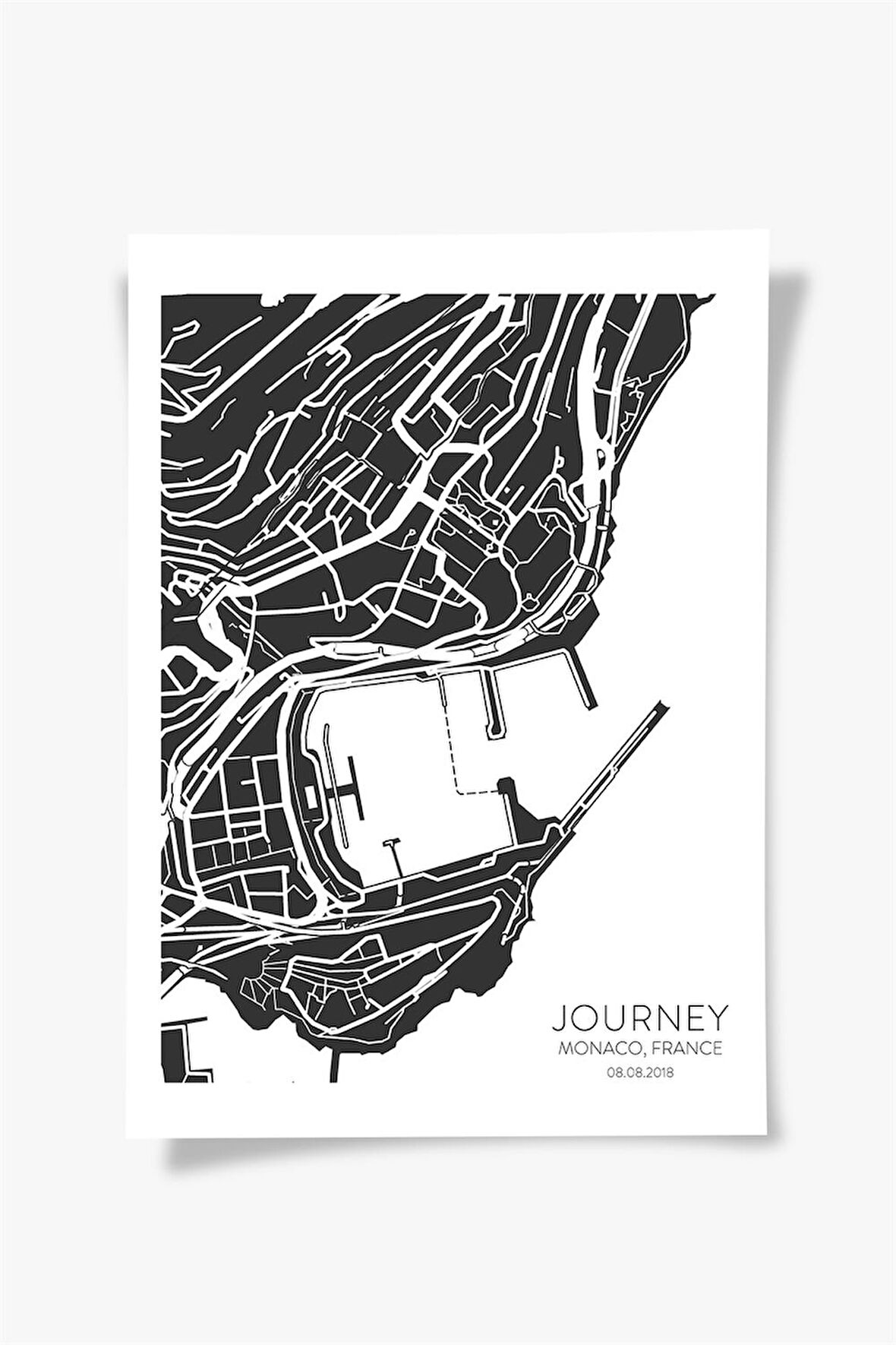 Monaco City Map