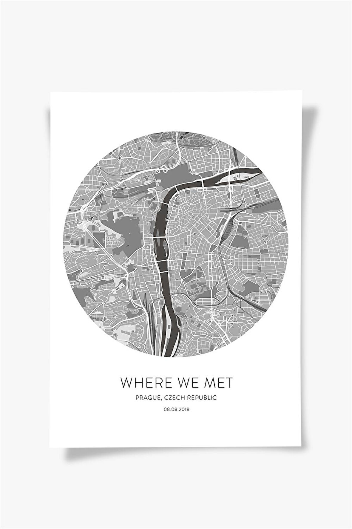 Prague City Map