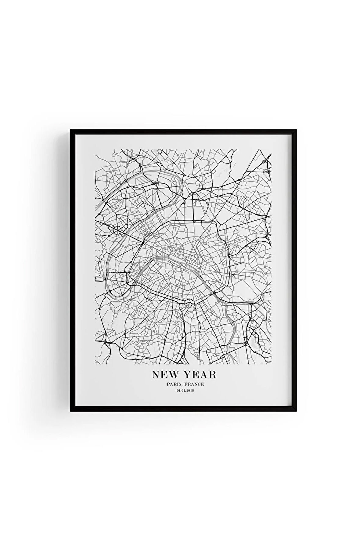 Paris City Map