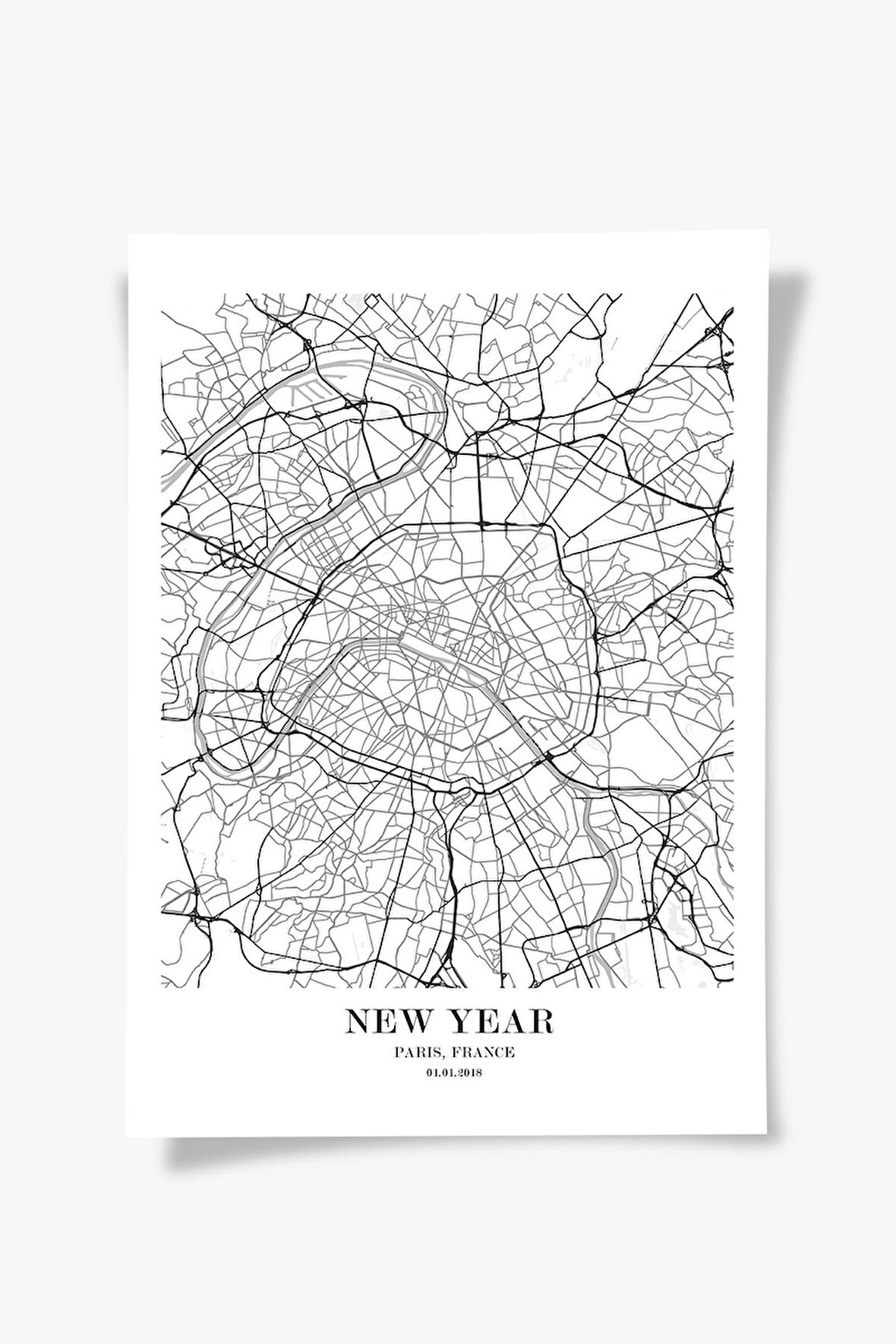 Paris City Map