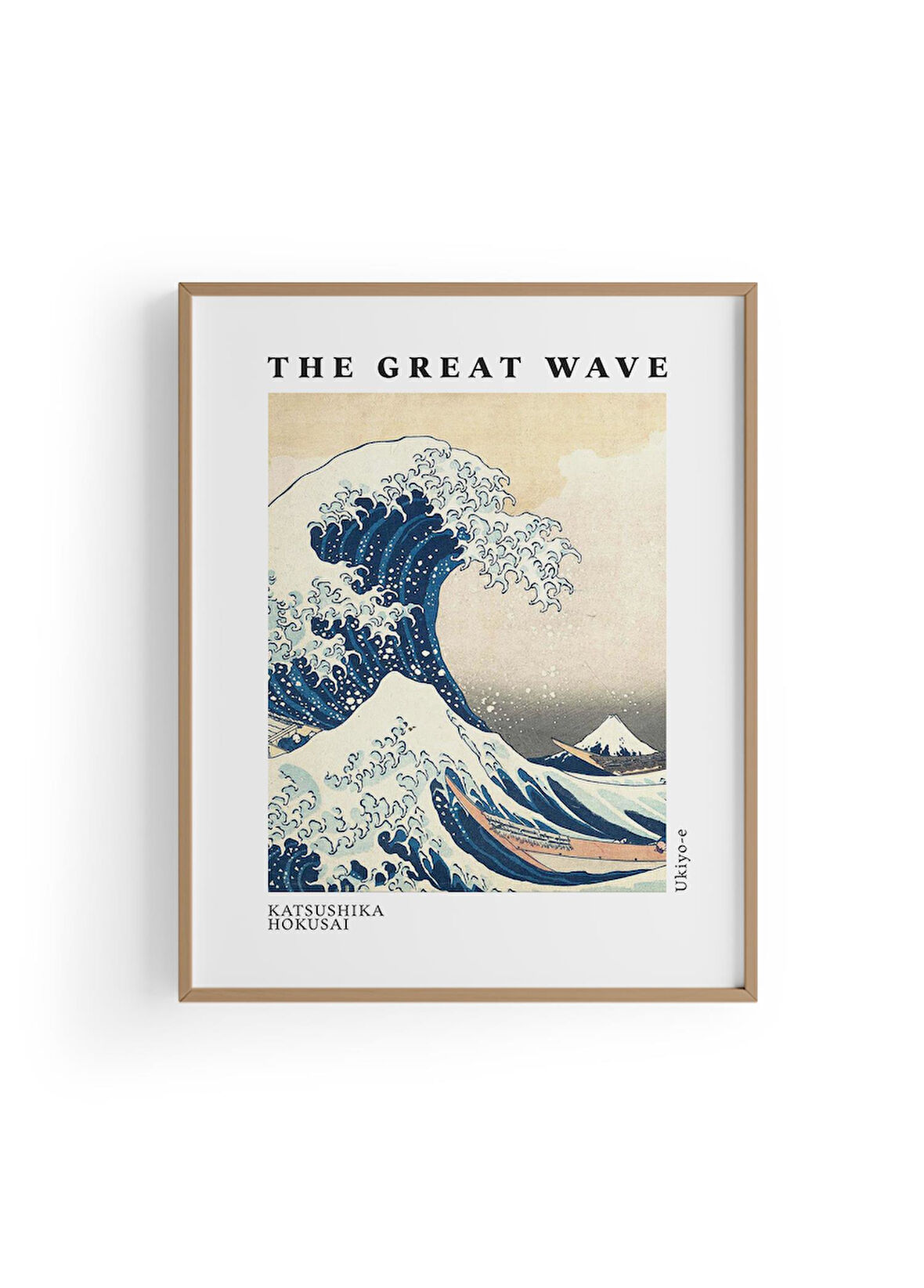 The Great Wave, Katsushika Hokusai | Ünlü Ressam Tablosu