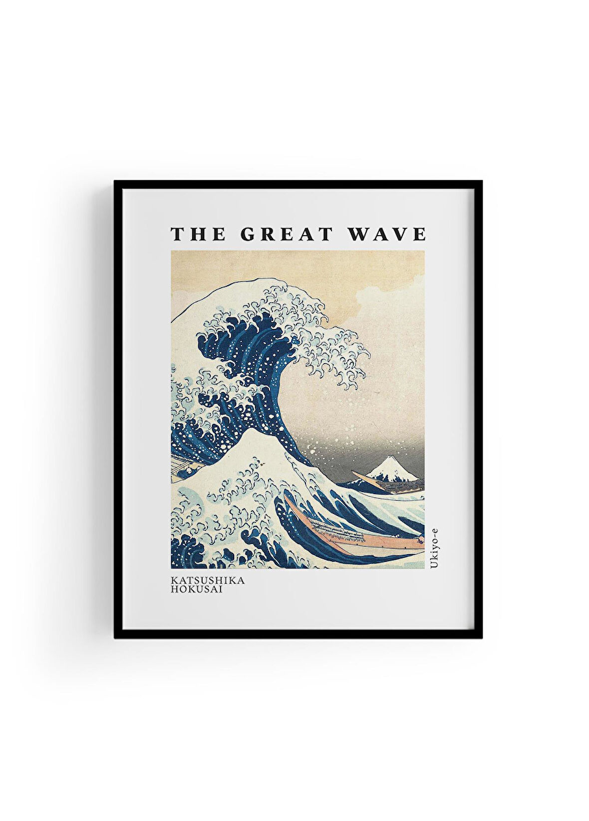 The Great Wave, Katsushika Hokusai | Ünlü Ressam Tablosu