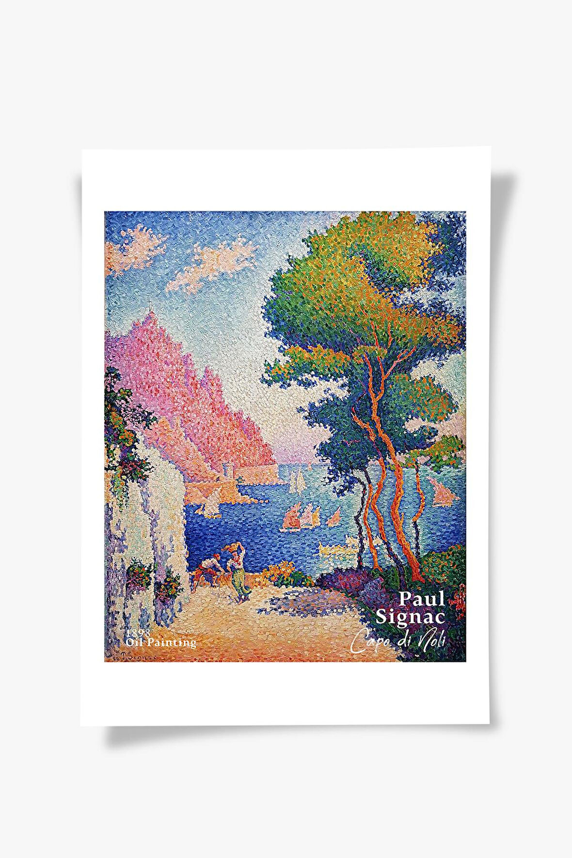 Capo di Noli, Paul Signac | Ünlü Ressam Tablosu