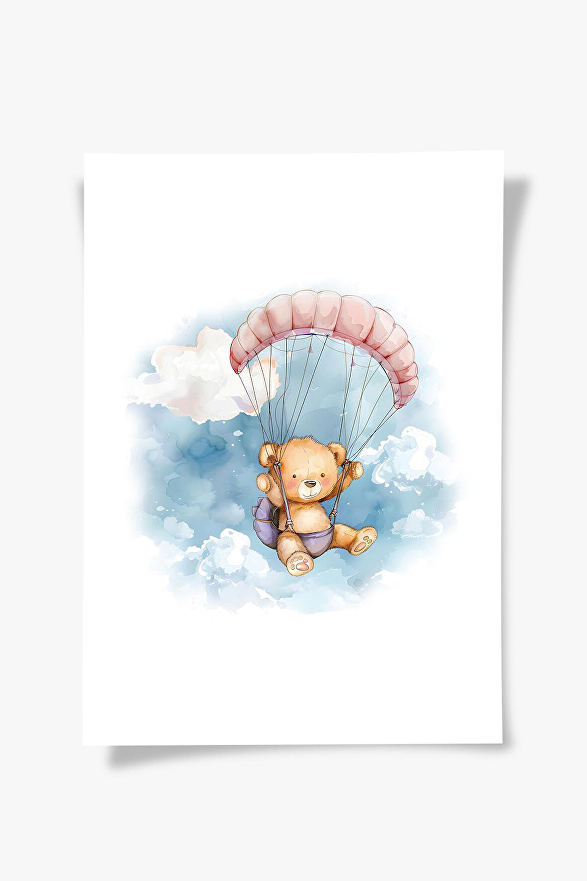 Flying Bear | Çocuk Odası Tablo