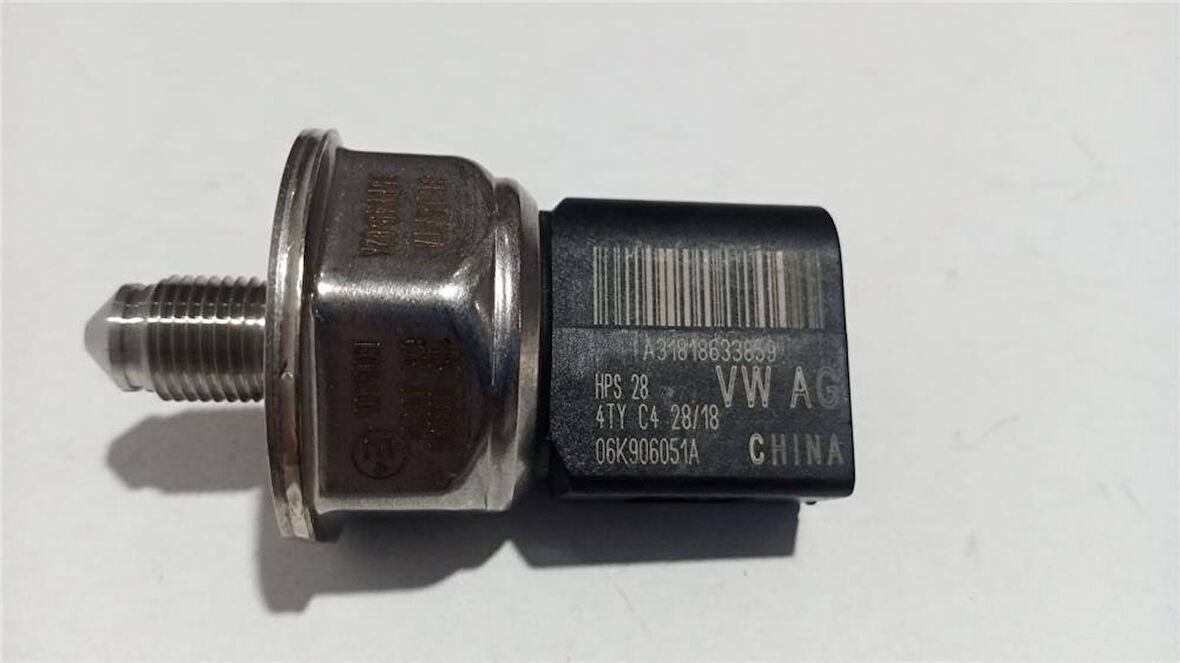 WV AUDI SKODA SEAT OEM YAKIT BASINÇ SENSÖRÜ 06K 906 051 A