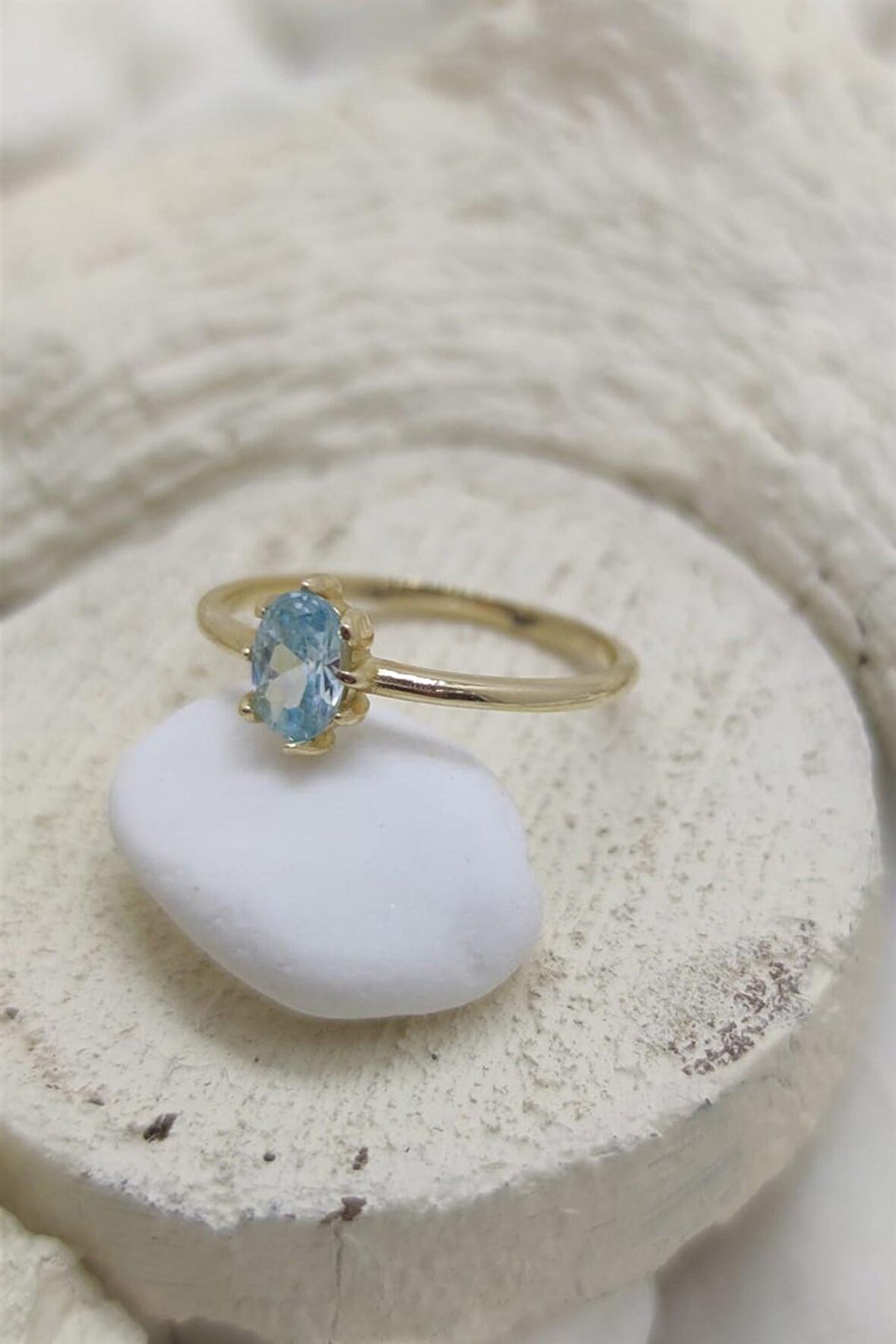 BEROVA  DOĞAL TAŞ YÜZÜK- AK1057