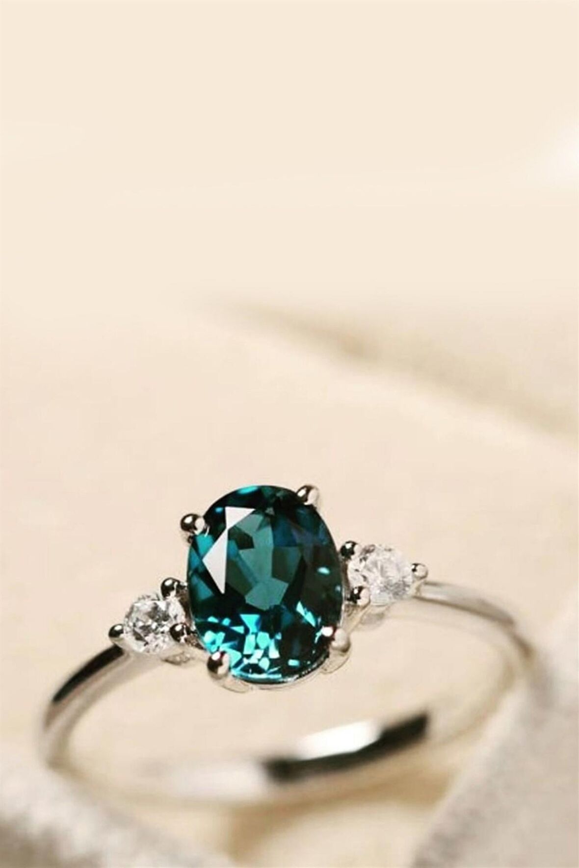 AZURİTE TAŞLI YÜZÜK - AK173