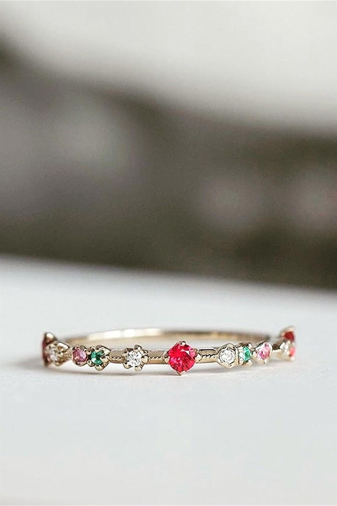 TİRAN DOĞAL TAŞ YÜZÜK - AK638