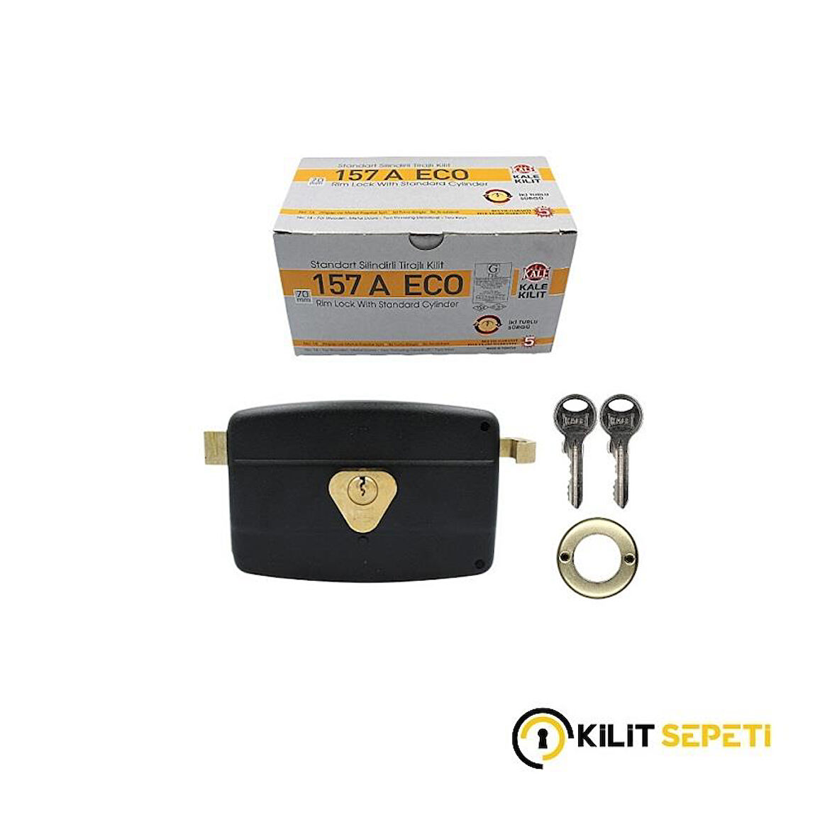 Kale 157 A  ECO Dıştan Takma Tirajlı Kilit 