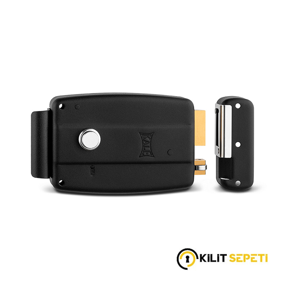 Kale 157EL Elektrikli Tirajlı Kilit Siyah 70MM