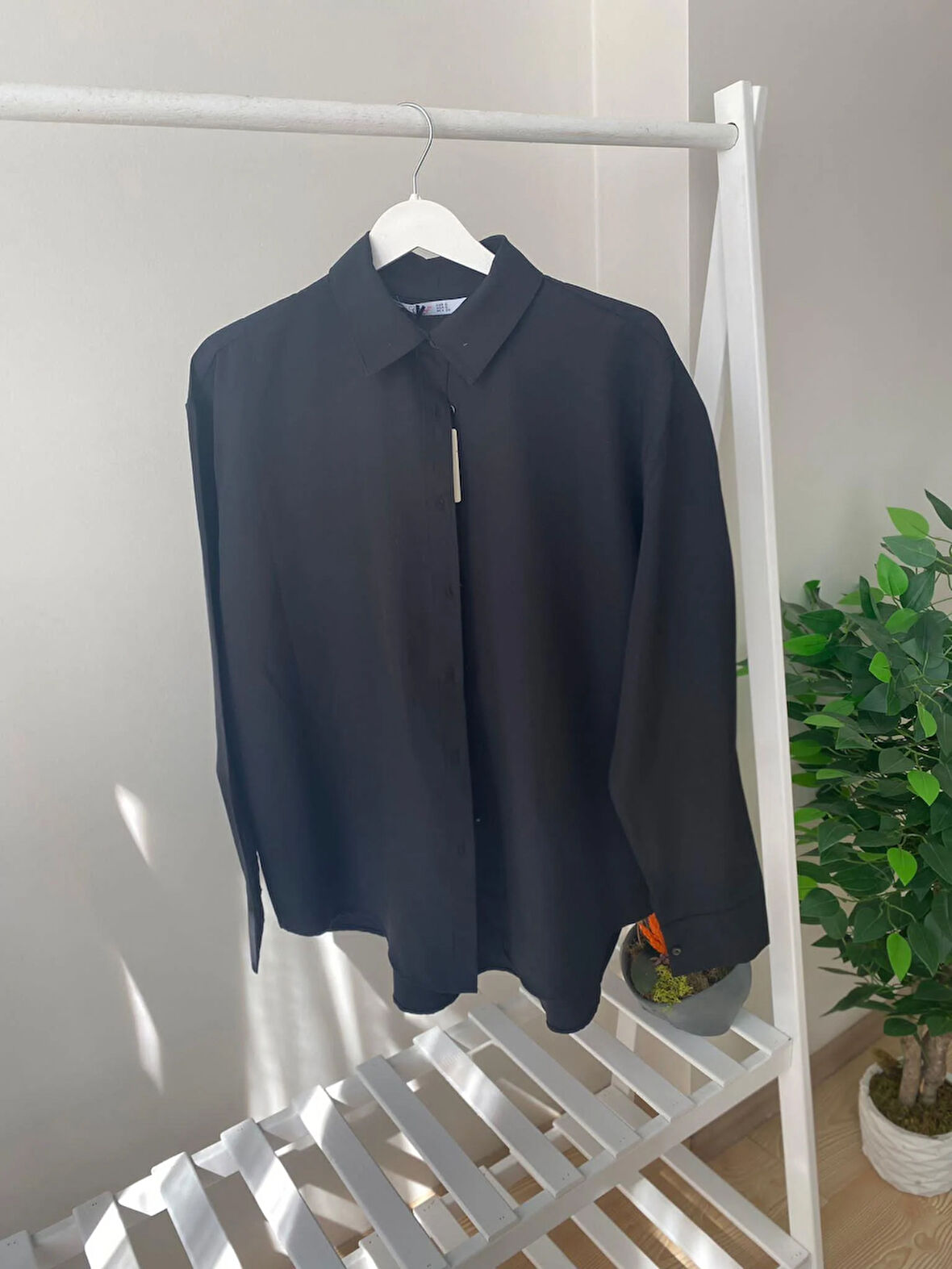 Oversize Pamuk Gömlek