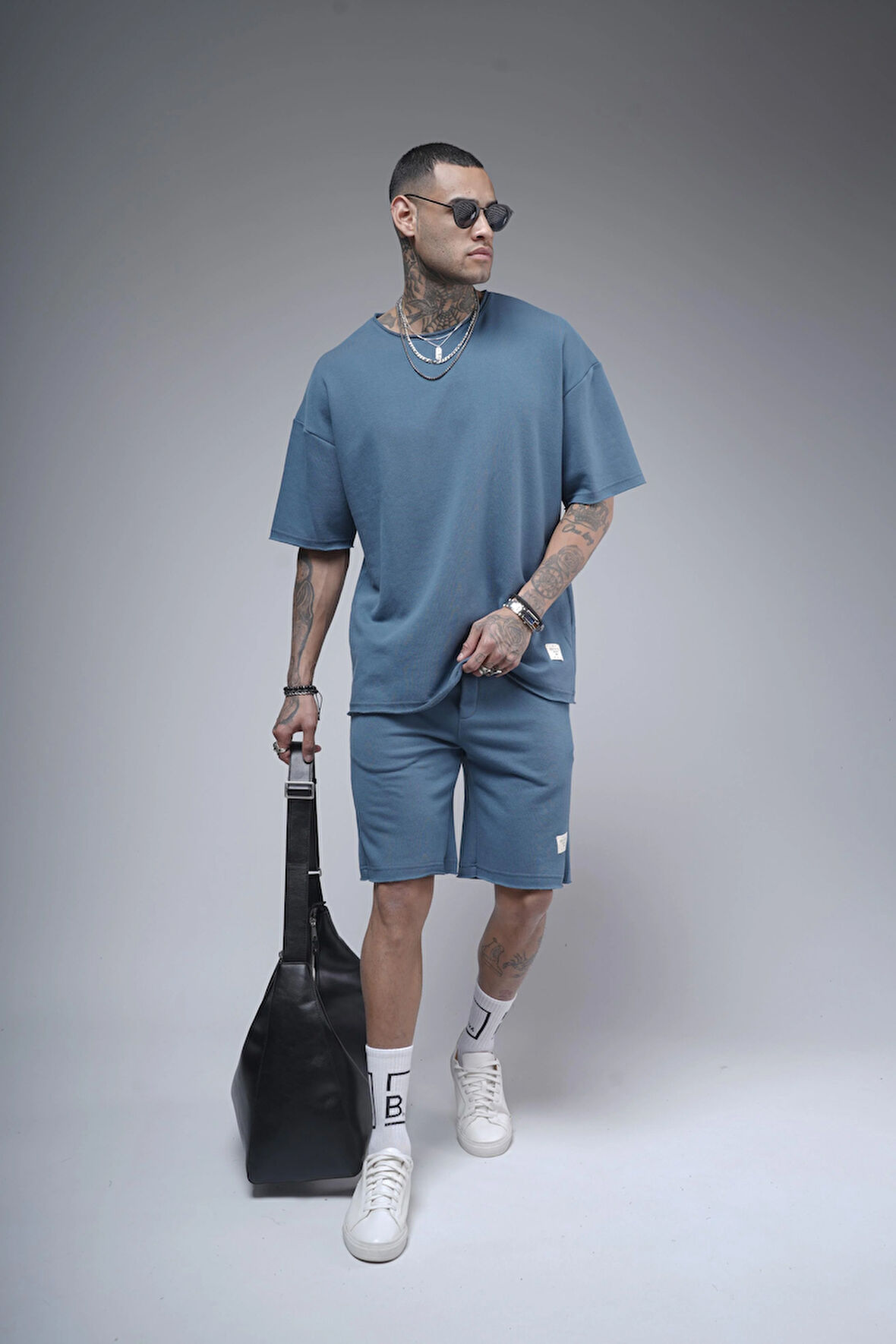 Pis Yaka Oversize Kalıp Unisex Alt Üst Takım