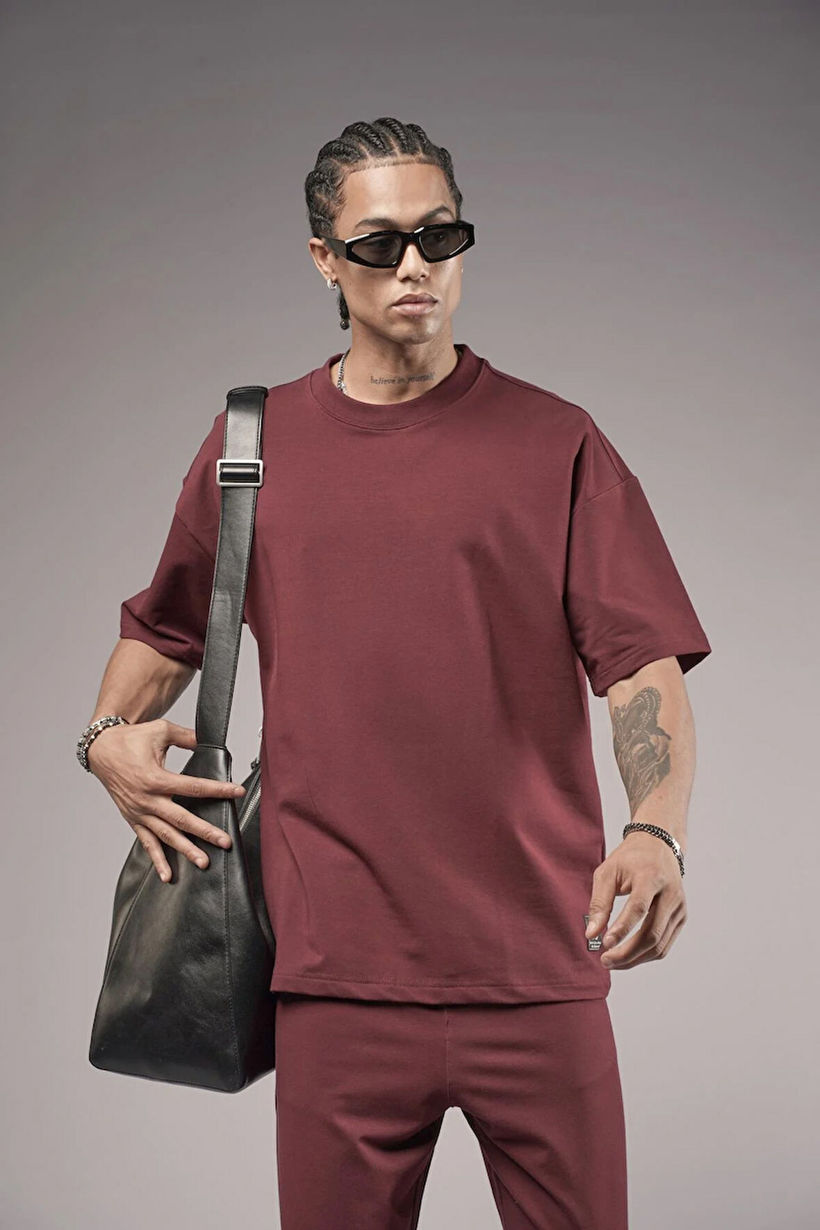 Oversize Kalıp Düz Alt Üst Takım